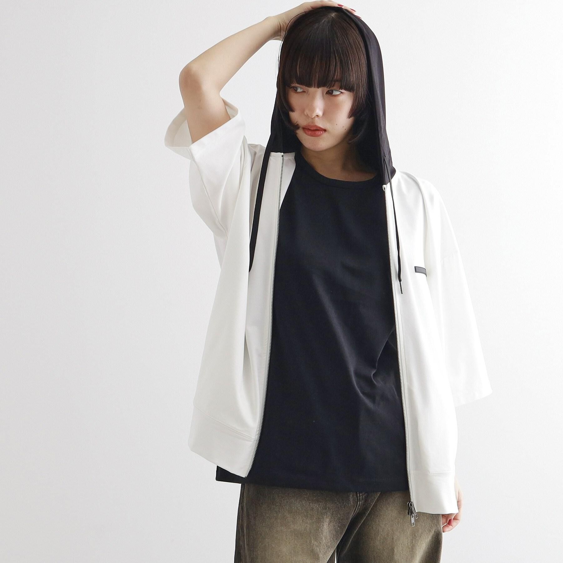 tk.TAKEO KIKUCHI「オーバージップパーカ」|パーカー|