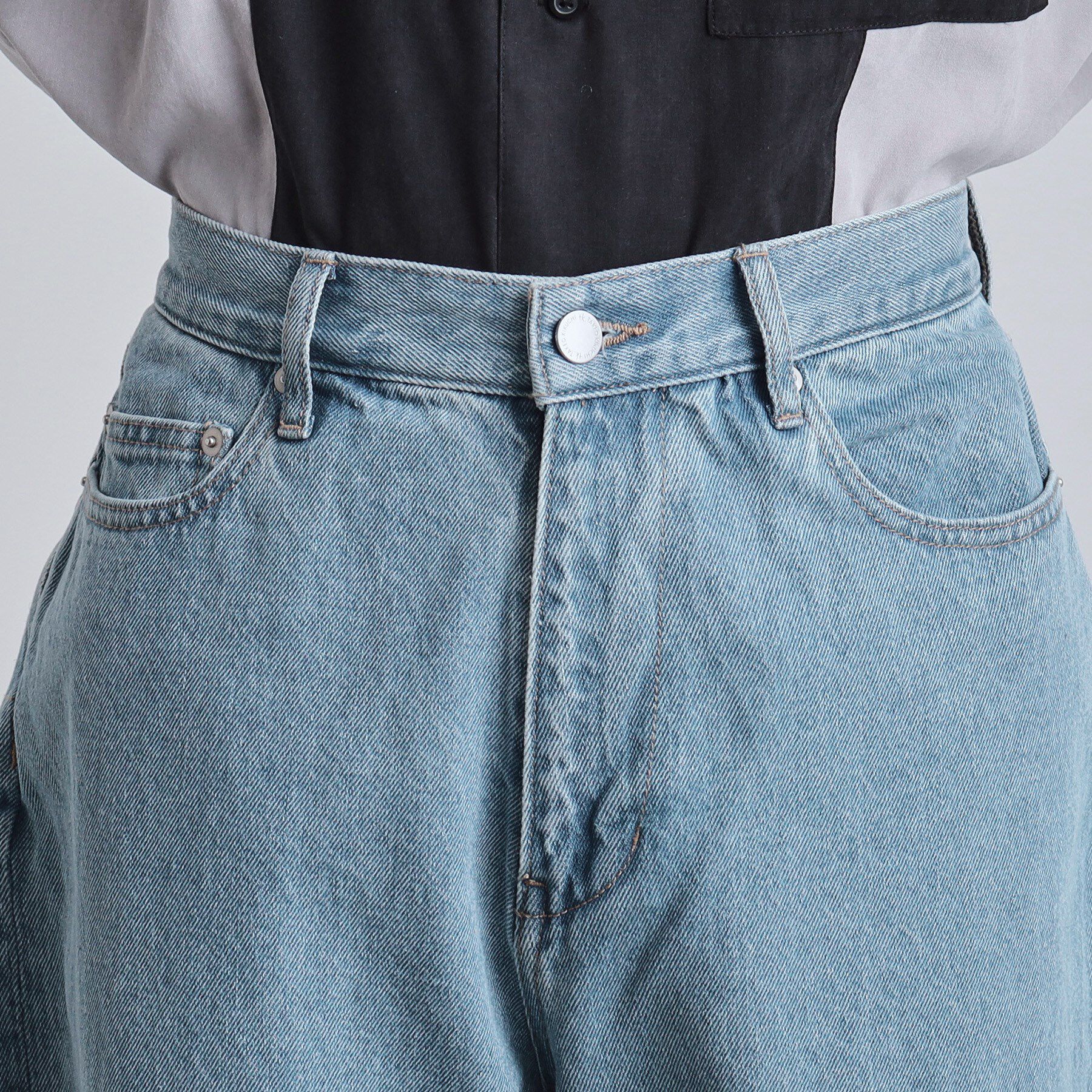 tk.TAKEO KIKUCHI「バギーデニムパンツ」|デニム|