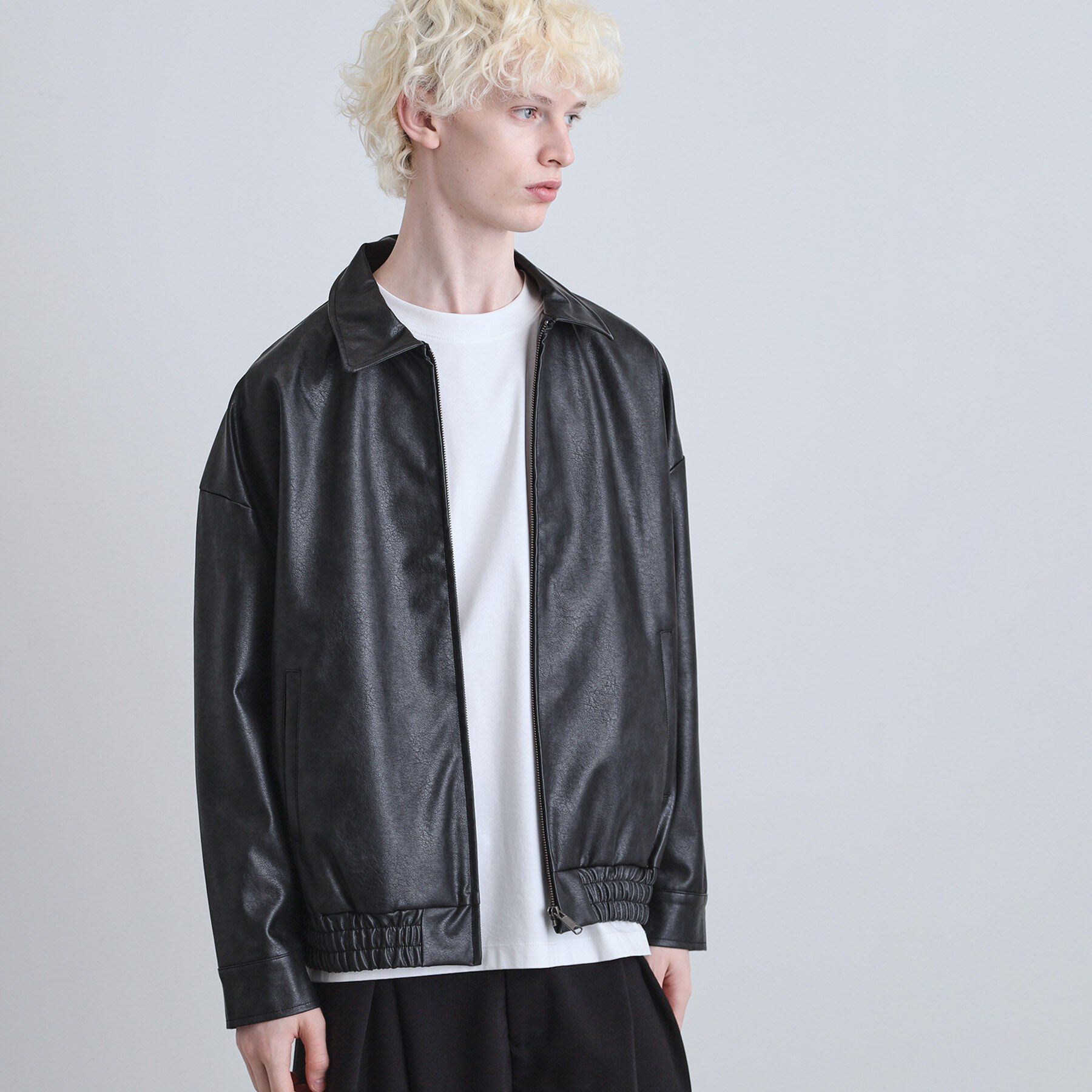 tk.TAKEO KIKUCHI「ヴィンテージライクジップアップブルゾン」|ブルゾン・スタジャン|