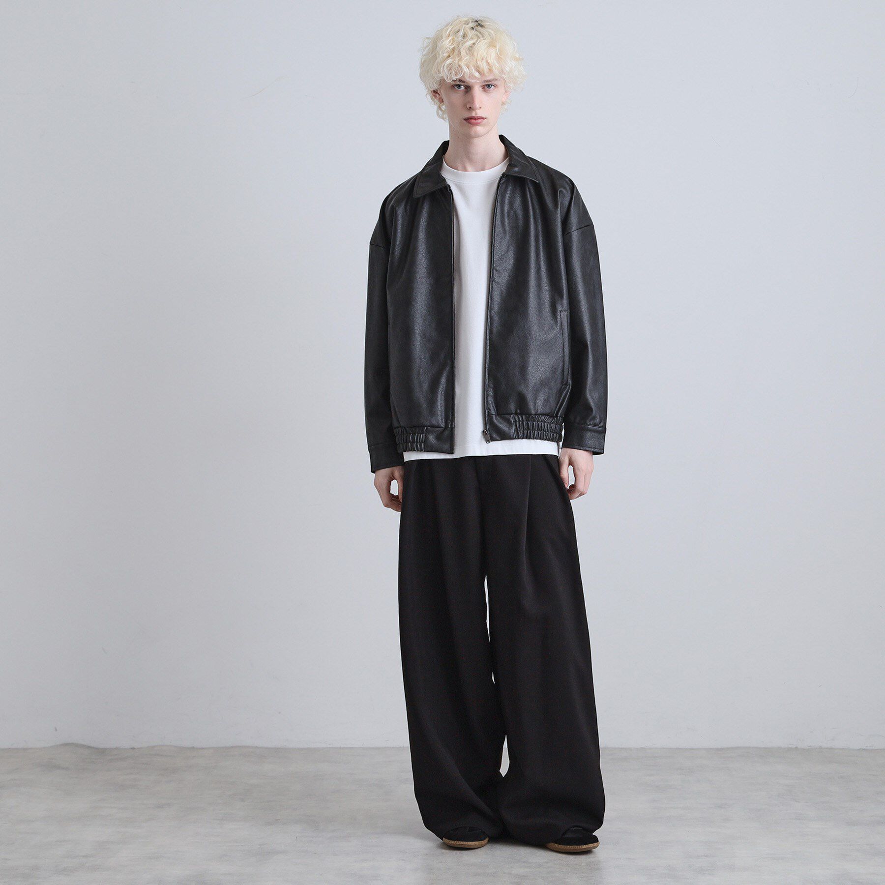 tk.TAKEO KIKUCHI「ヴィンテージライクジップアップブルゾン」|ブルゾン・スタジャン|