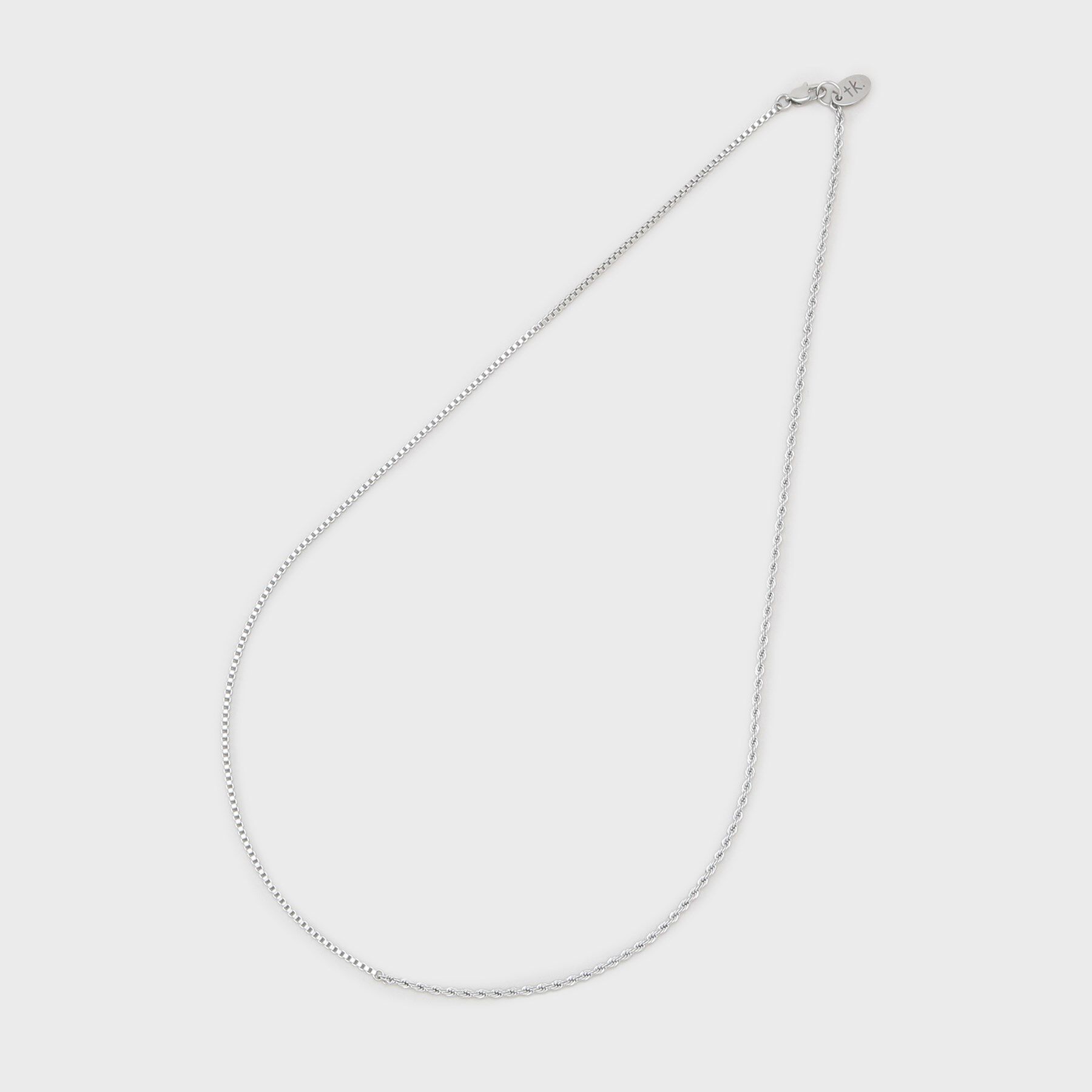 tk.TAKEO KIKUCHI「ステンレスナローコンビネックレス」|ネックレス|