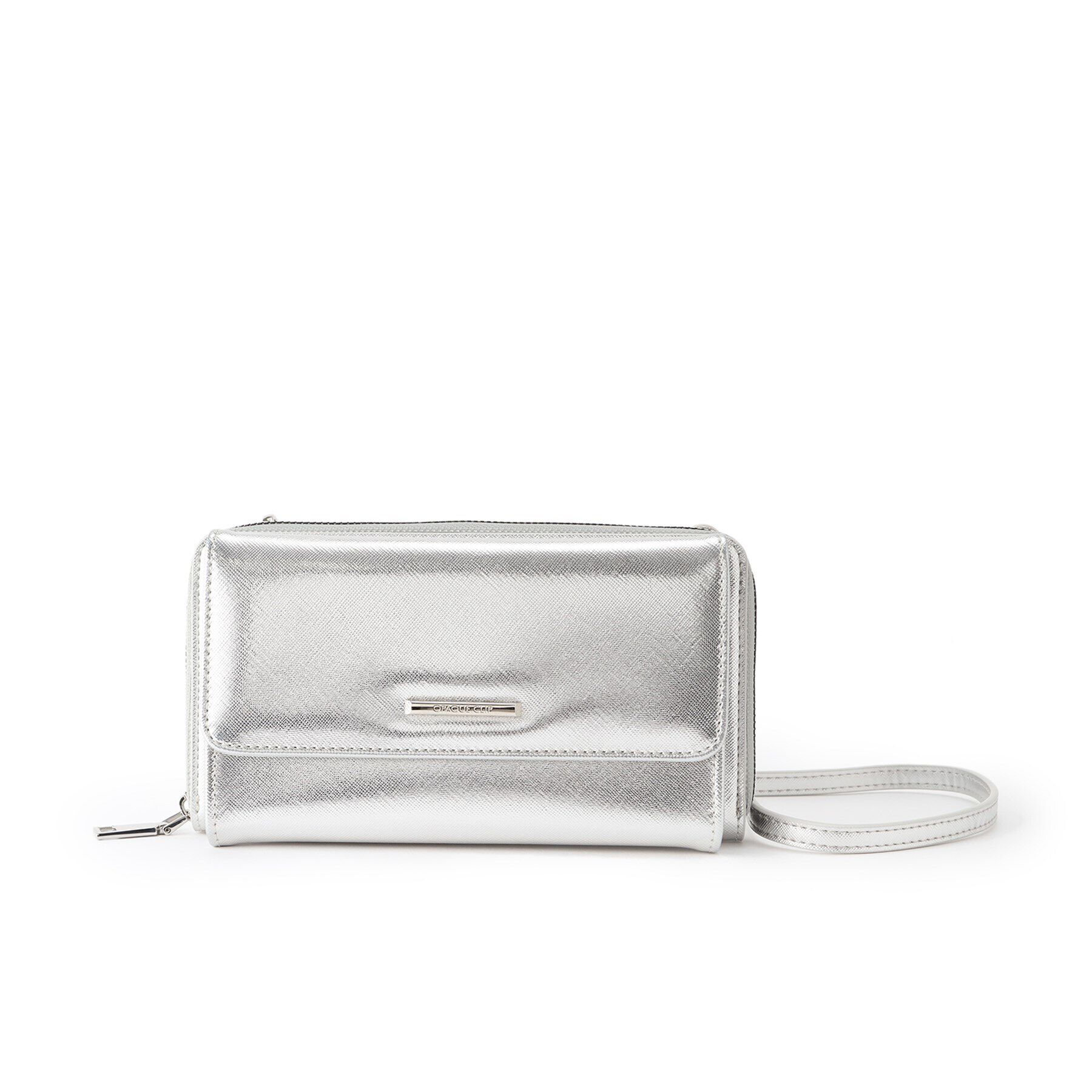OPAQUE.CLIP「【長さ調節可能】お財布ショルダーバッグ」|財布|シルバー(006)