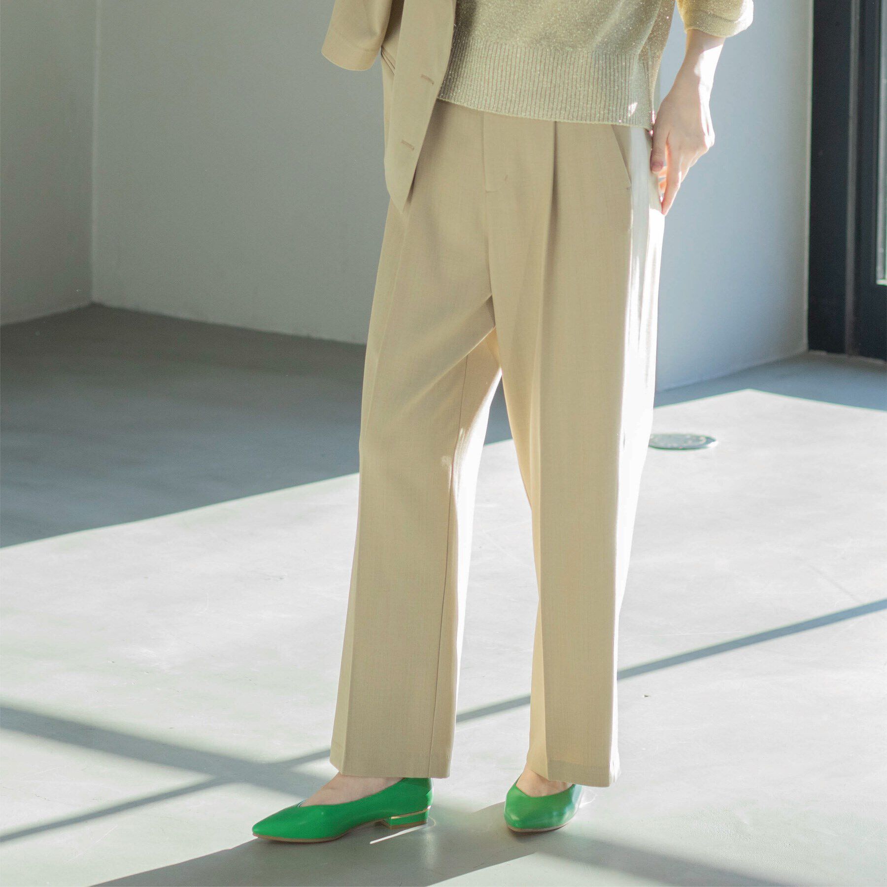 OPAQUE.CLIP「サイドラインパンツ」|その他|