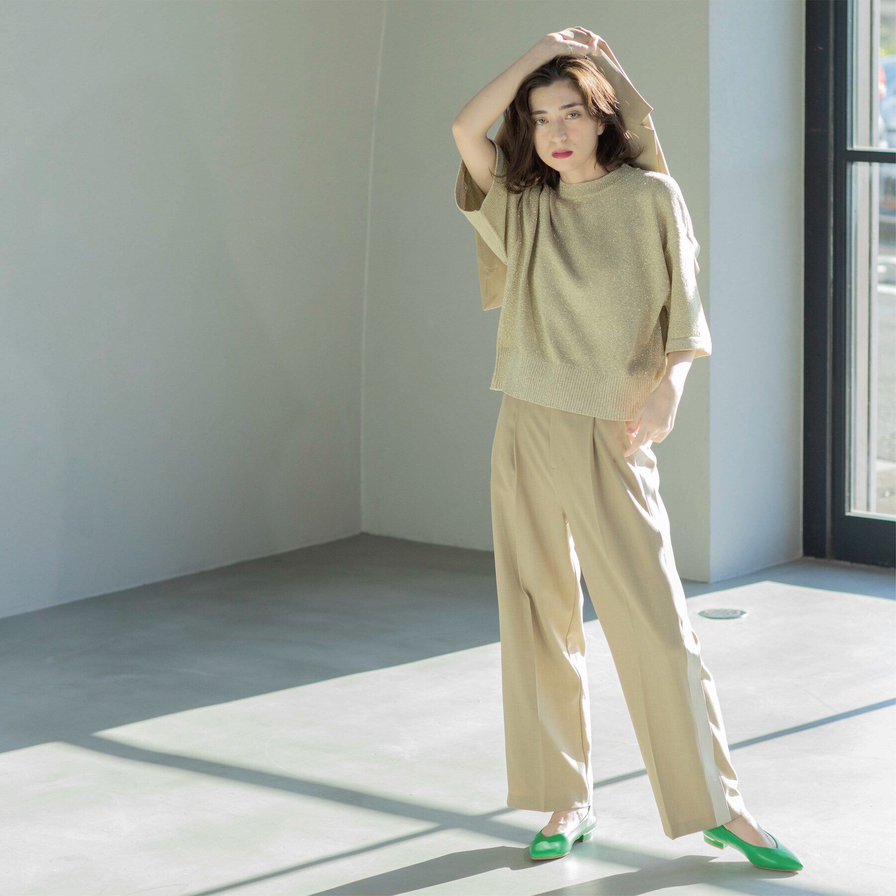 OPAQUE.CLIP「サイドラインパンツ」|その他|