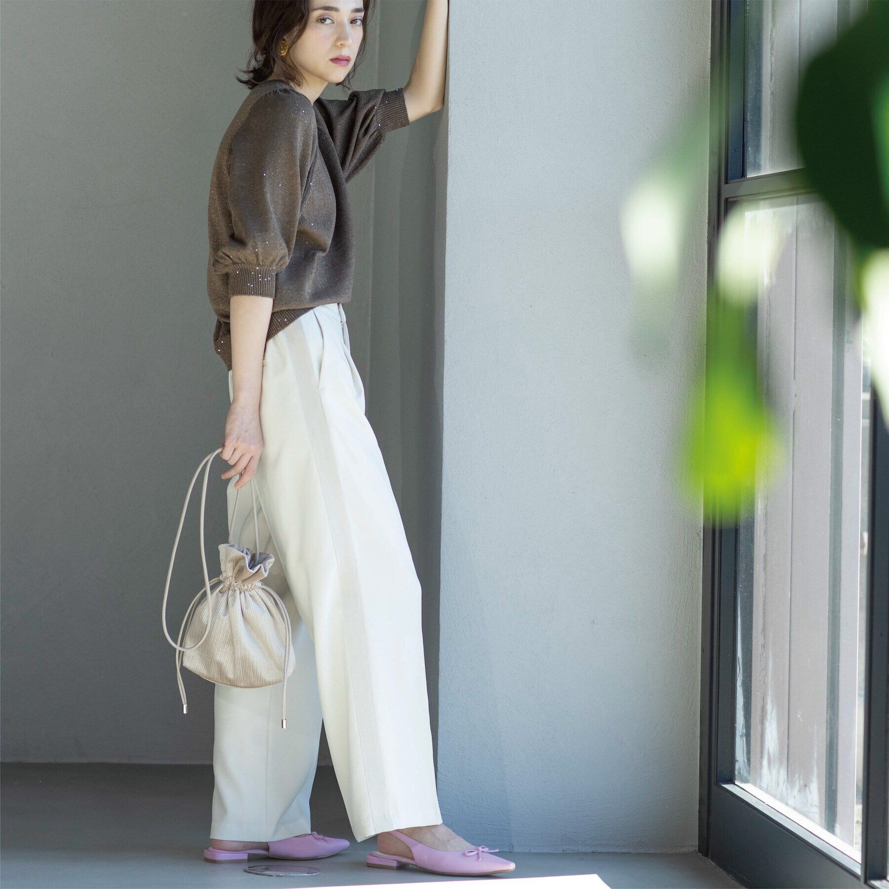 OPAQUE.CLIP「サイドラインパンツ」|その他|