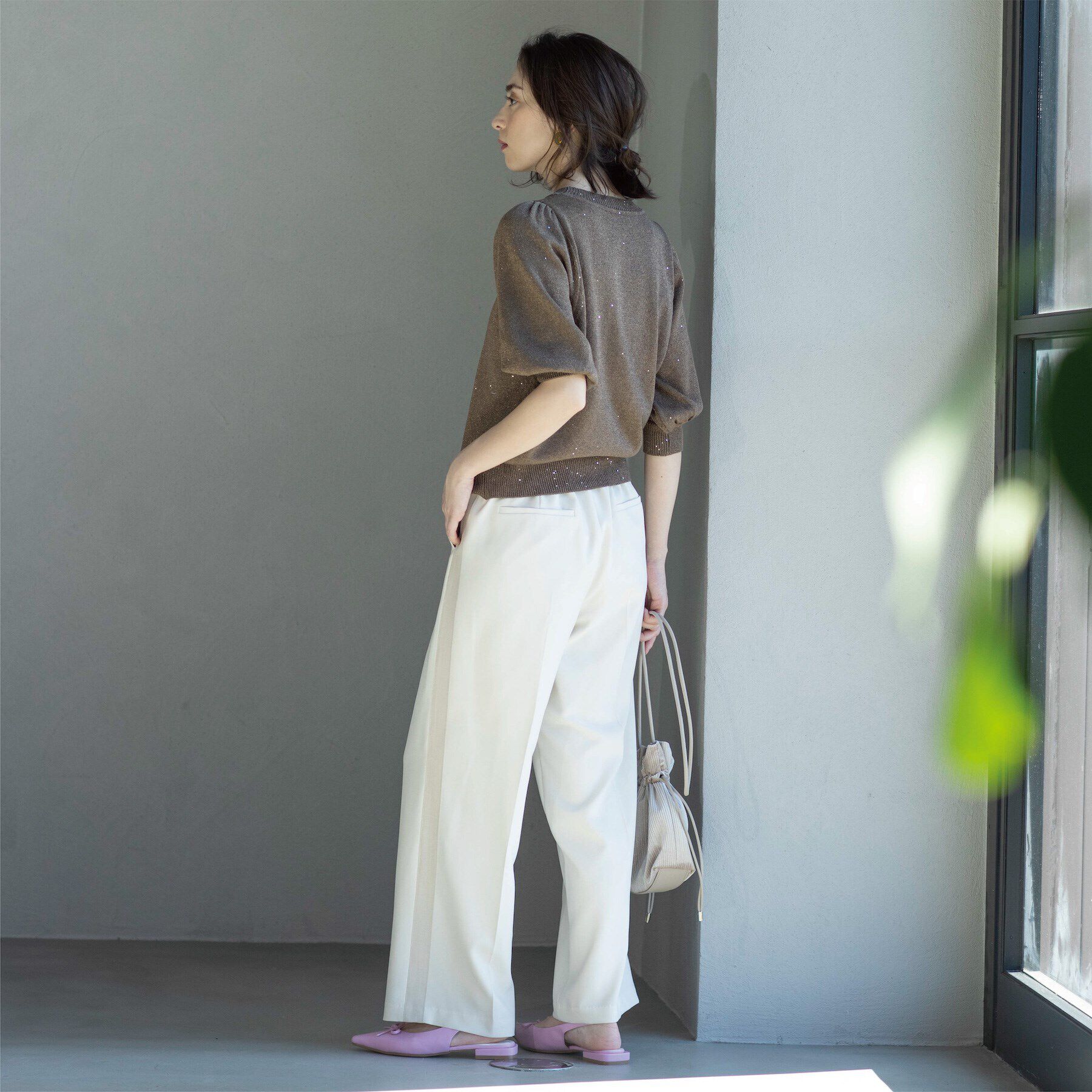 OPAQUE.CLIP「サイドラインパンツ」|その他|