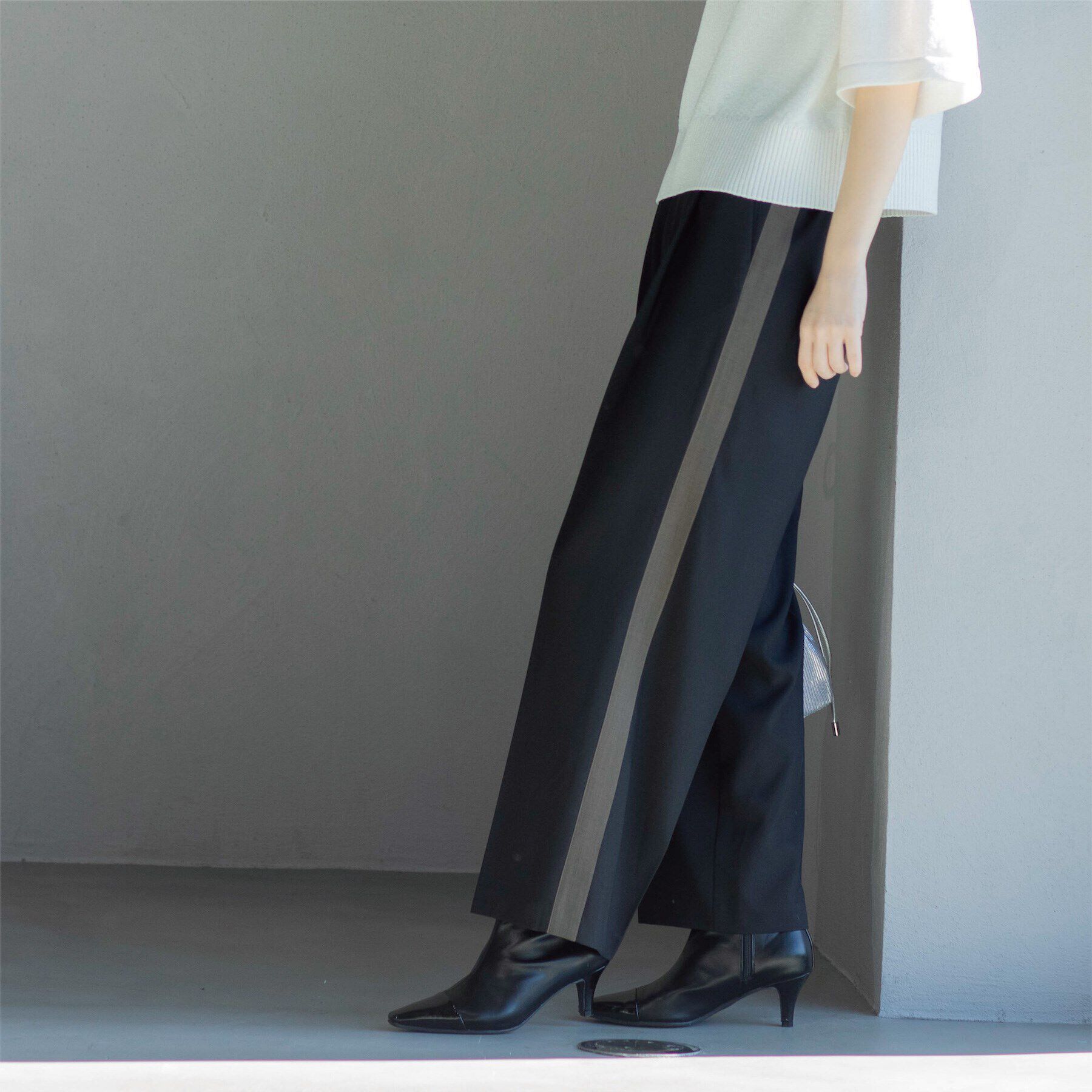 OPAQUE.CLIP「サイドラインパンツ」|その他|