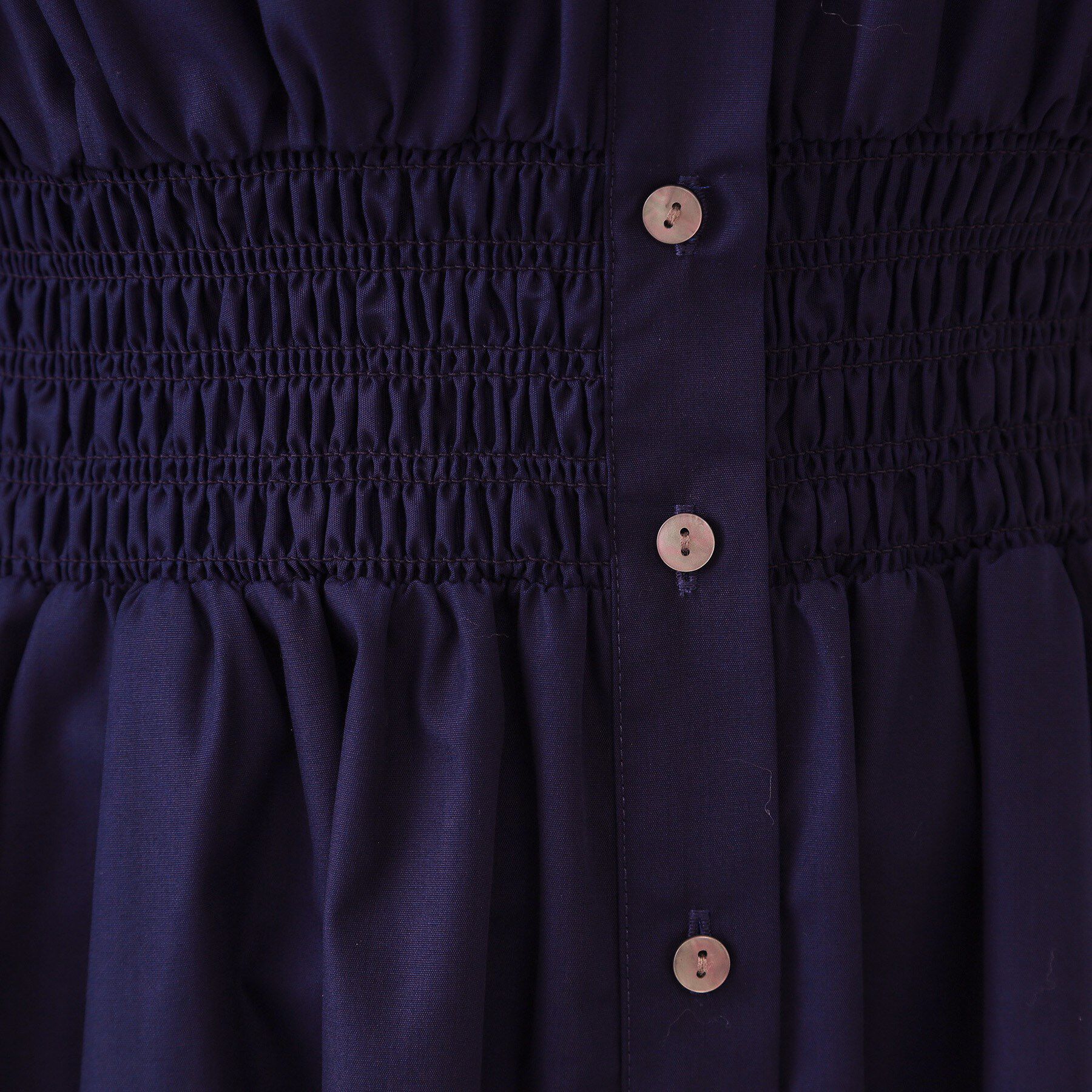 OPAQUE.CLIP「《5色展開》フィット＆フレアシャツワンピース【洗濯機洗い可】」|ワンピース|