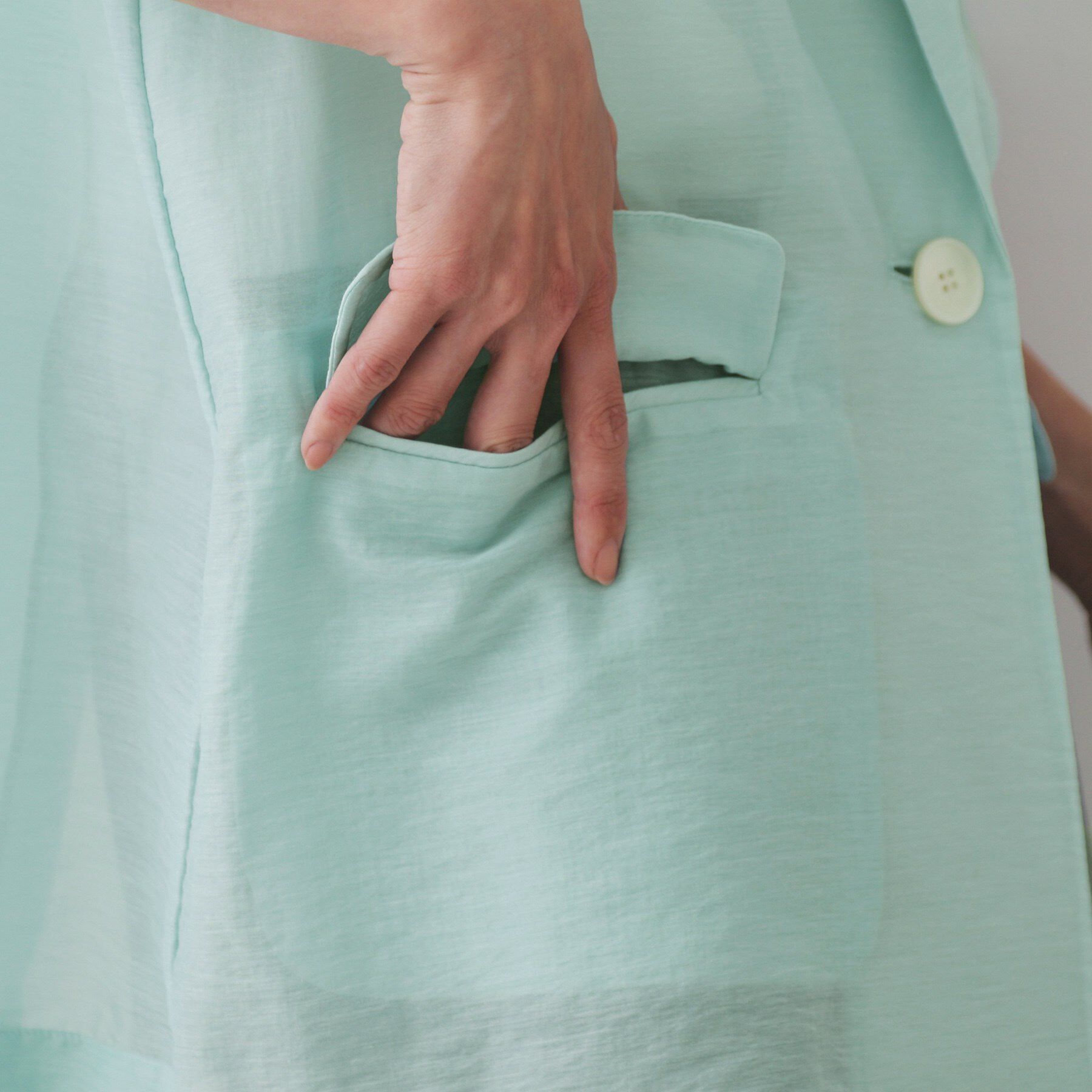 OPAQUE.CLIP「シアーハーフスリーブテーラードジャケット【洗える】」|テーラードジャケット|