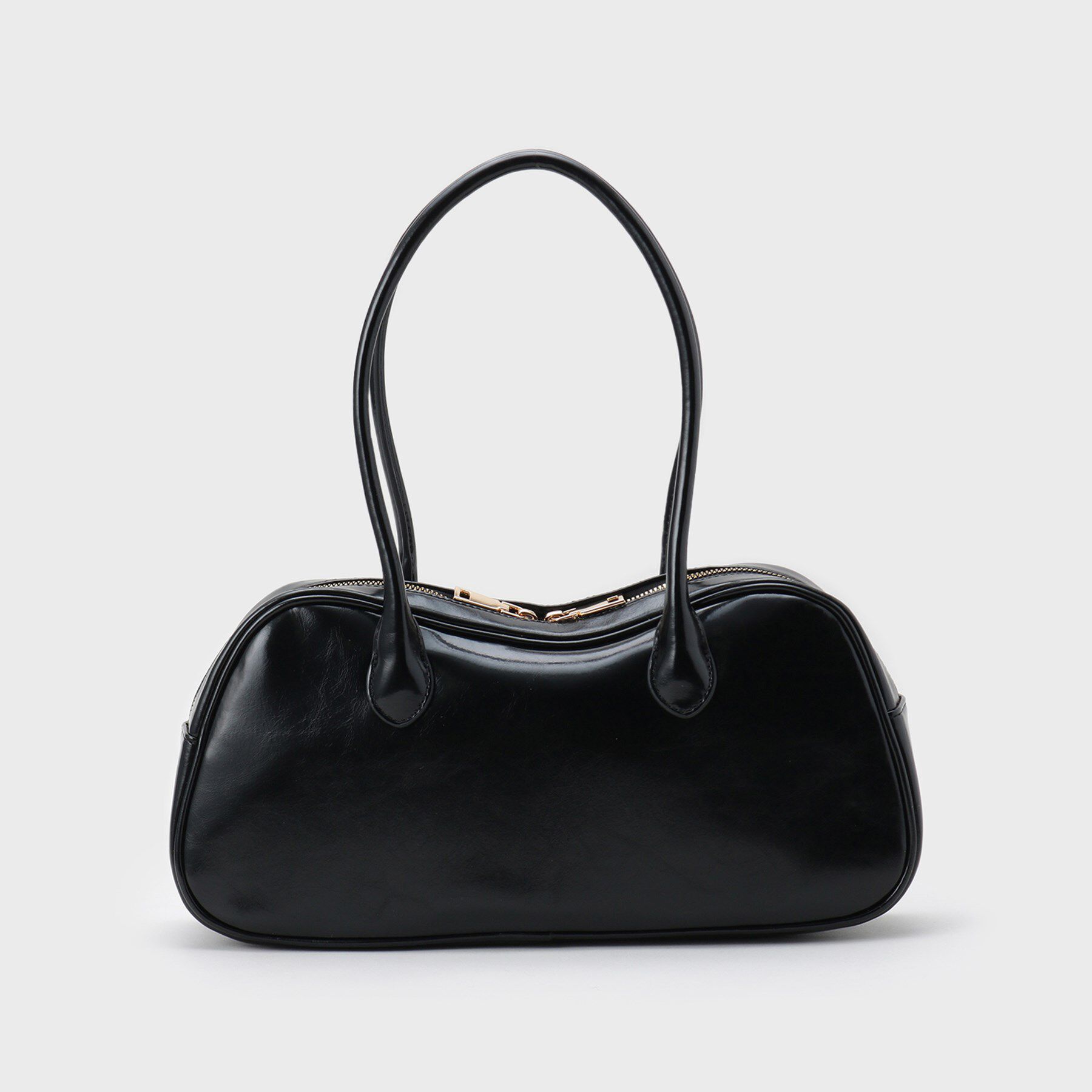 OPAQUE.CLIP「【軽量】オイル調合皮ワイドボストンバッグ」|ボストンバッグ|