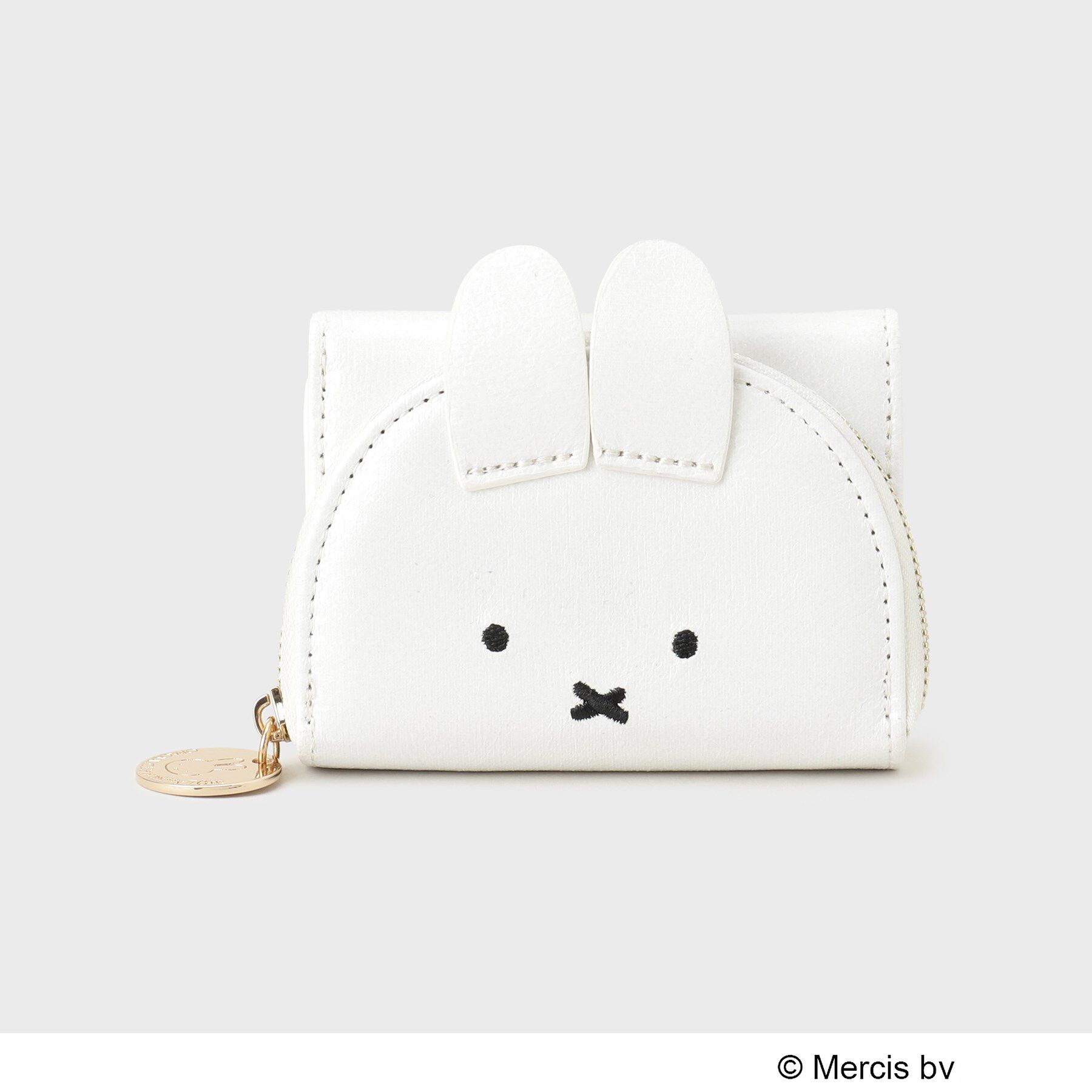 OPAQUE.CLIP「【新色追加！】miffy ｘ OPAQUE.CLIP 三つ折りウォレット」|財布|オフホワイト(003
