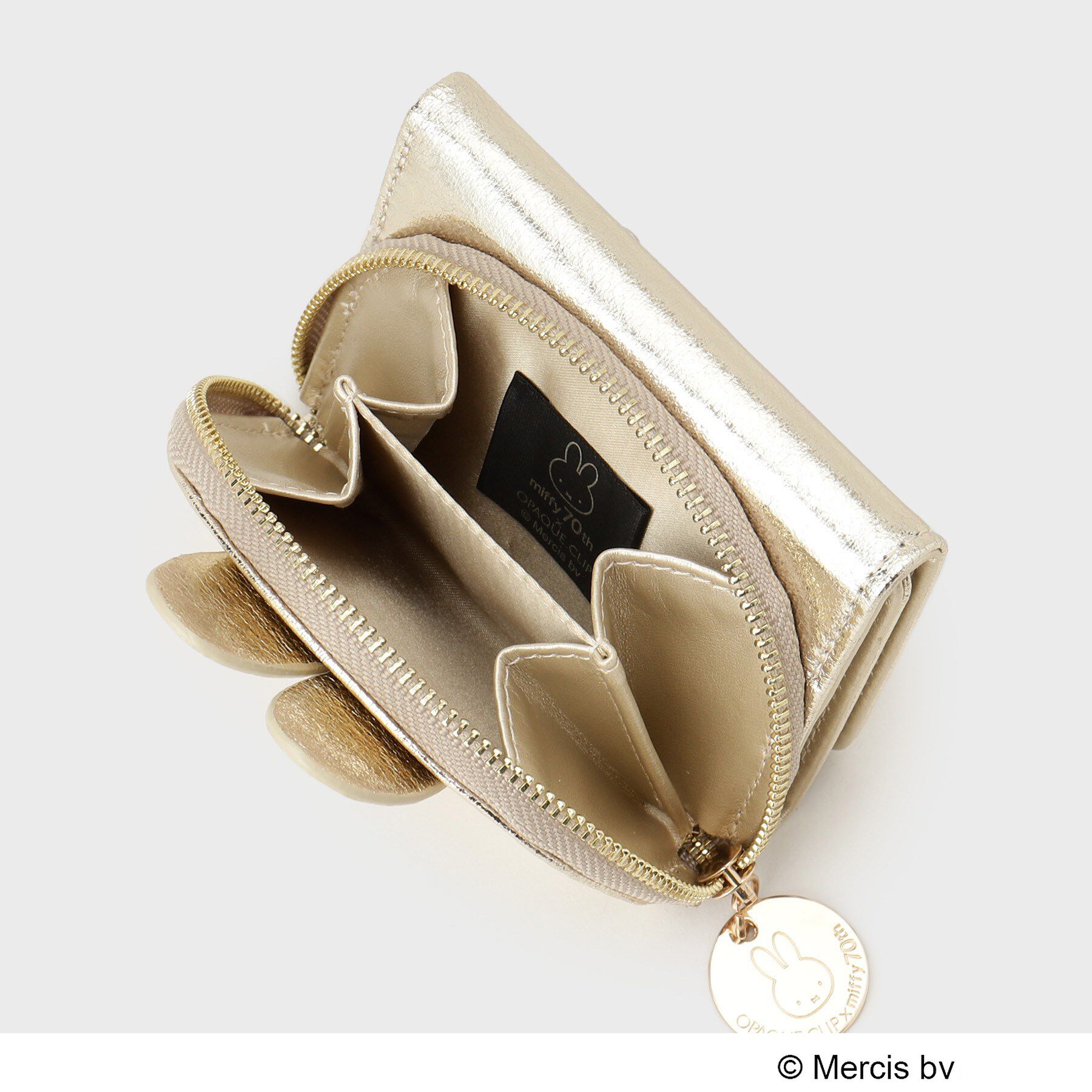 OPAQUE.CLIP「【新色追加！】miffy ｘ OPAQUE.CLIP 三つ折りウォレット」|財布|