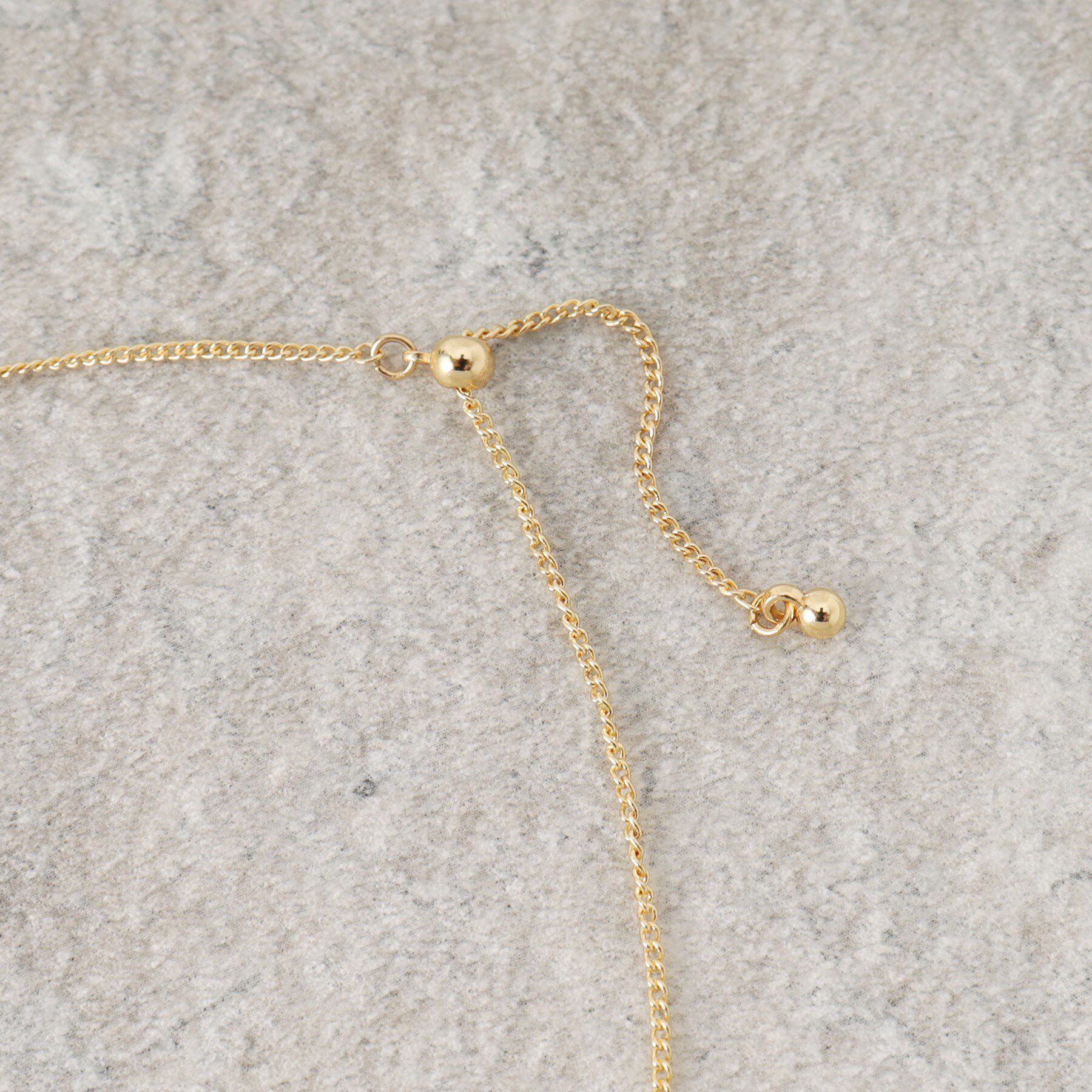 OPAQUE.CLIP「トリプルリングネックレス」|ネックレス|