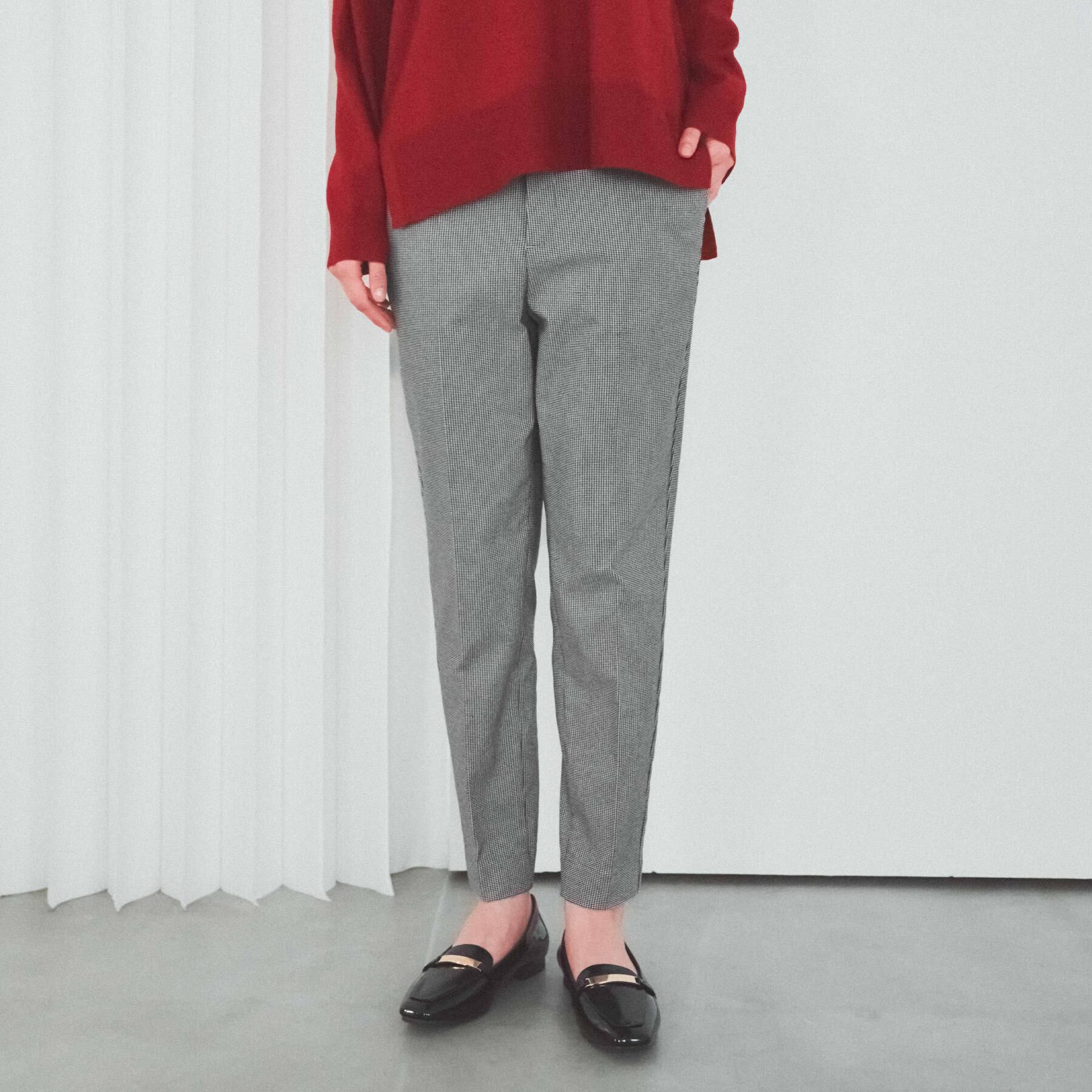 OPAQUE.CLIP「裏起毛ハイストレッチイージーテーパードパンツ【洗濯機OK】」|その他|