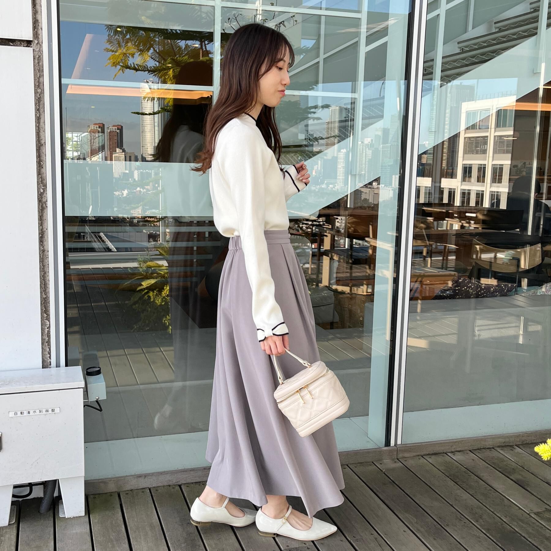 Couture broach「【着映え】袖リボン リブニット」|ニット・セーター|