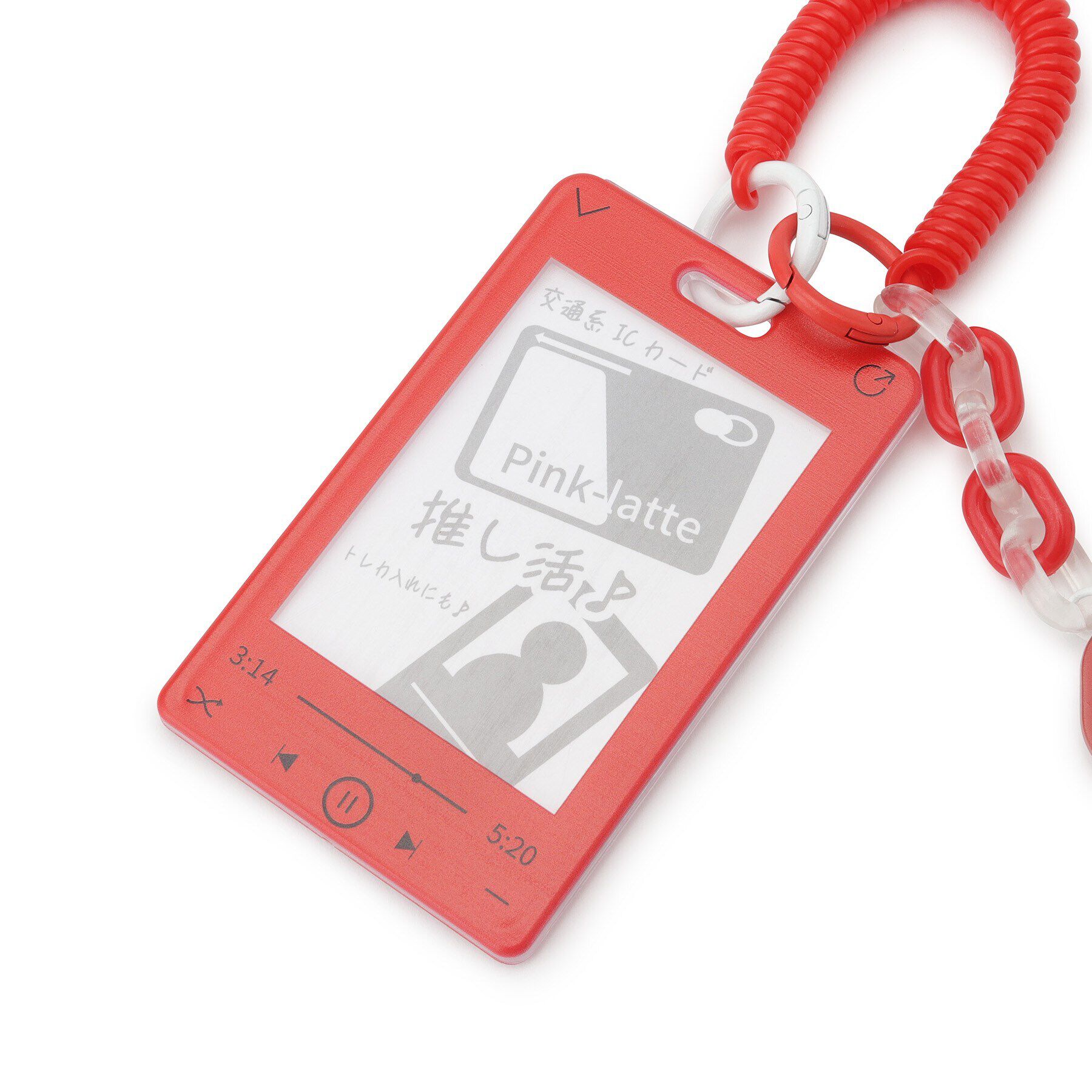 PINK-latte「カードケースキーホルダー」|キーケース|