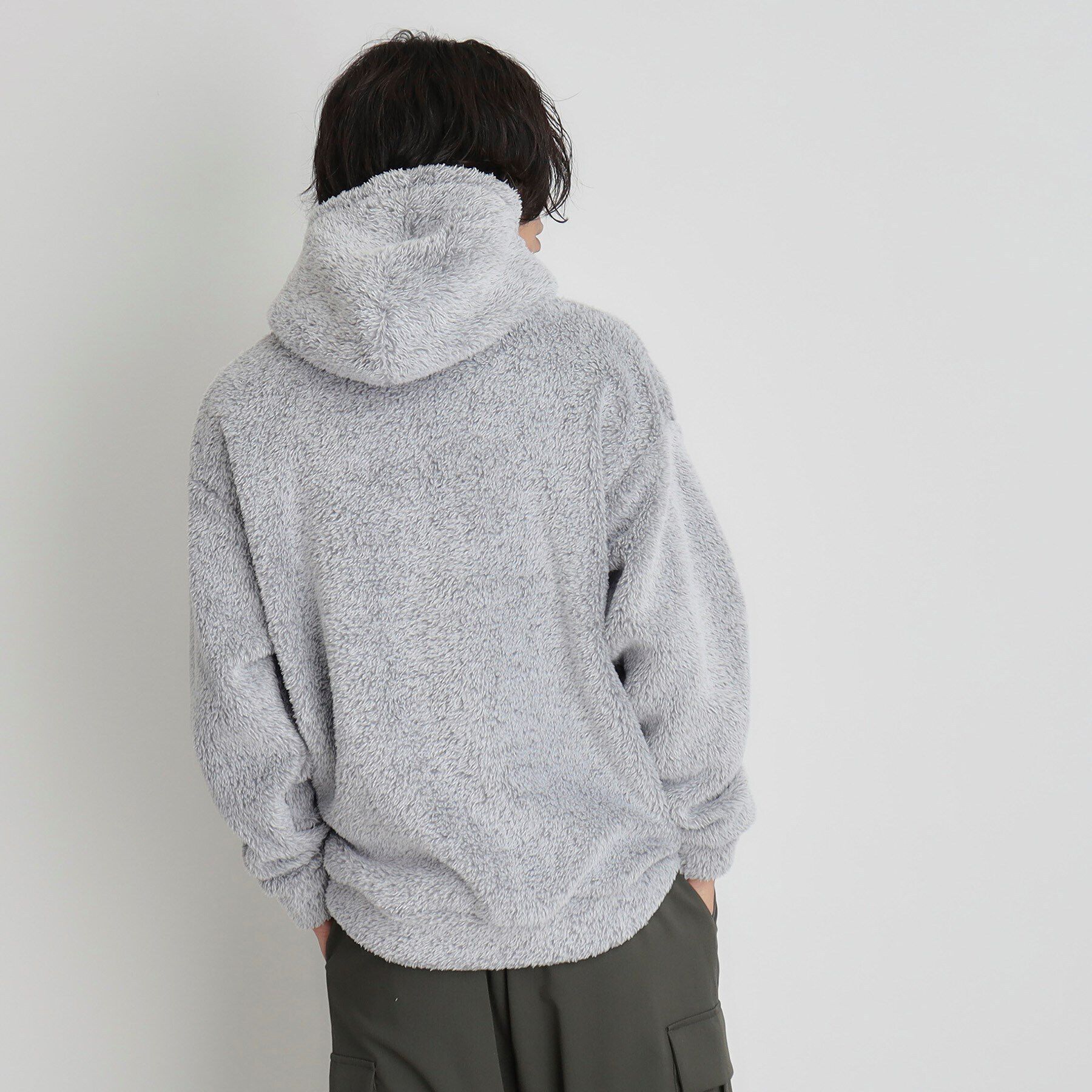 THE SHOP TK「ボアフリースプルオーバーパーカー」|パーカー|