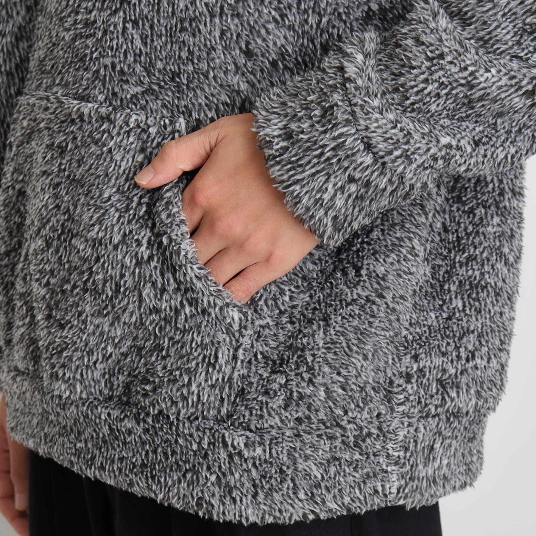 THE SHOP TK「ボアフリースプルオーバーパーカー」|パーカー|