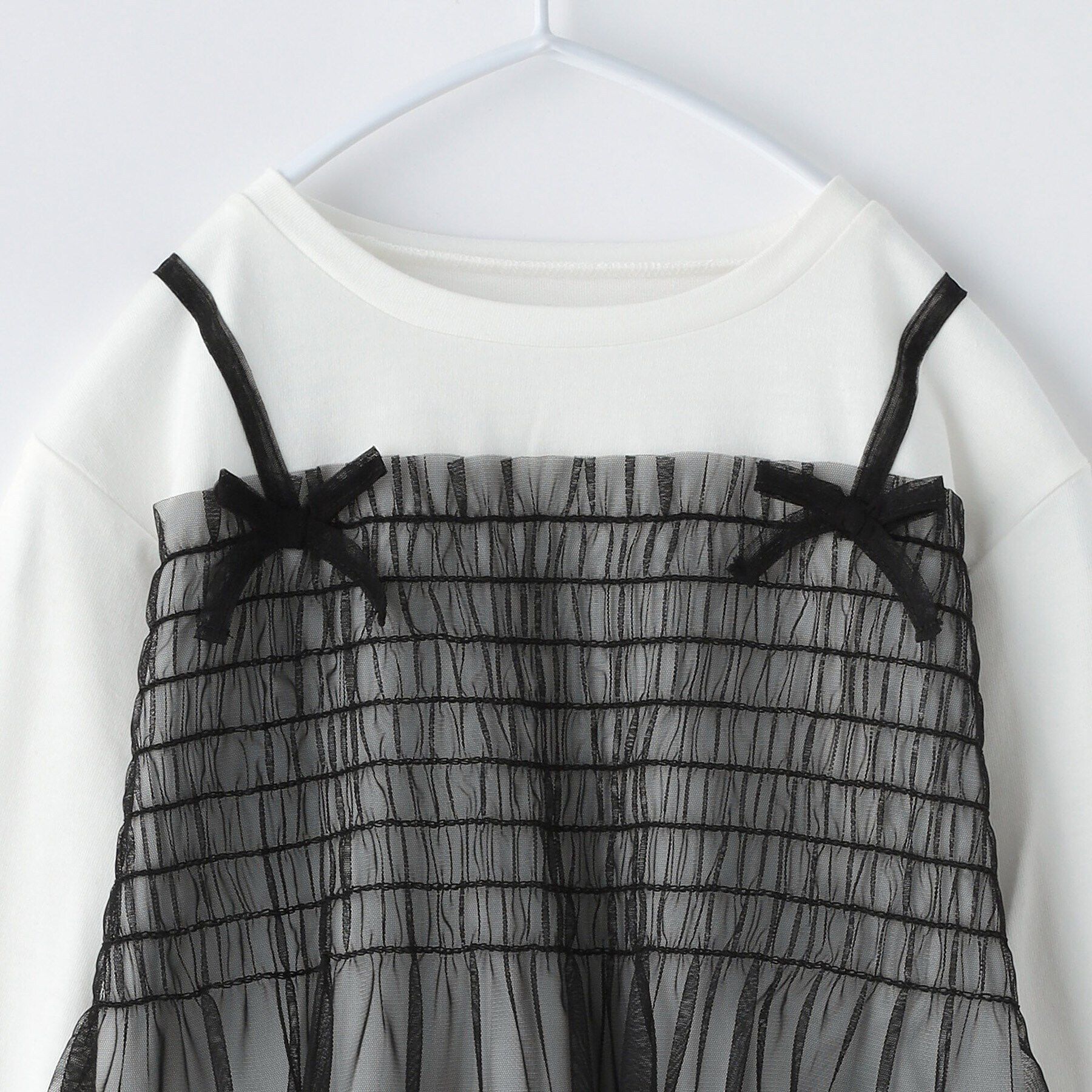 THE SHOP TK「【110-150】ビスチェドッキングプルオーバー」|Tシャツ・カットソー|