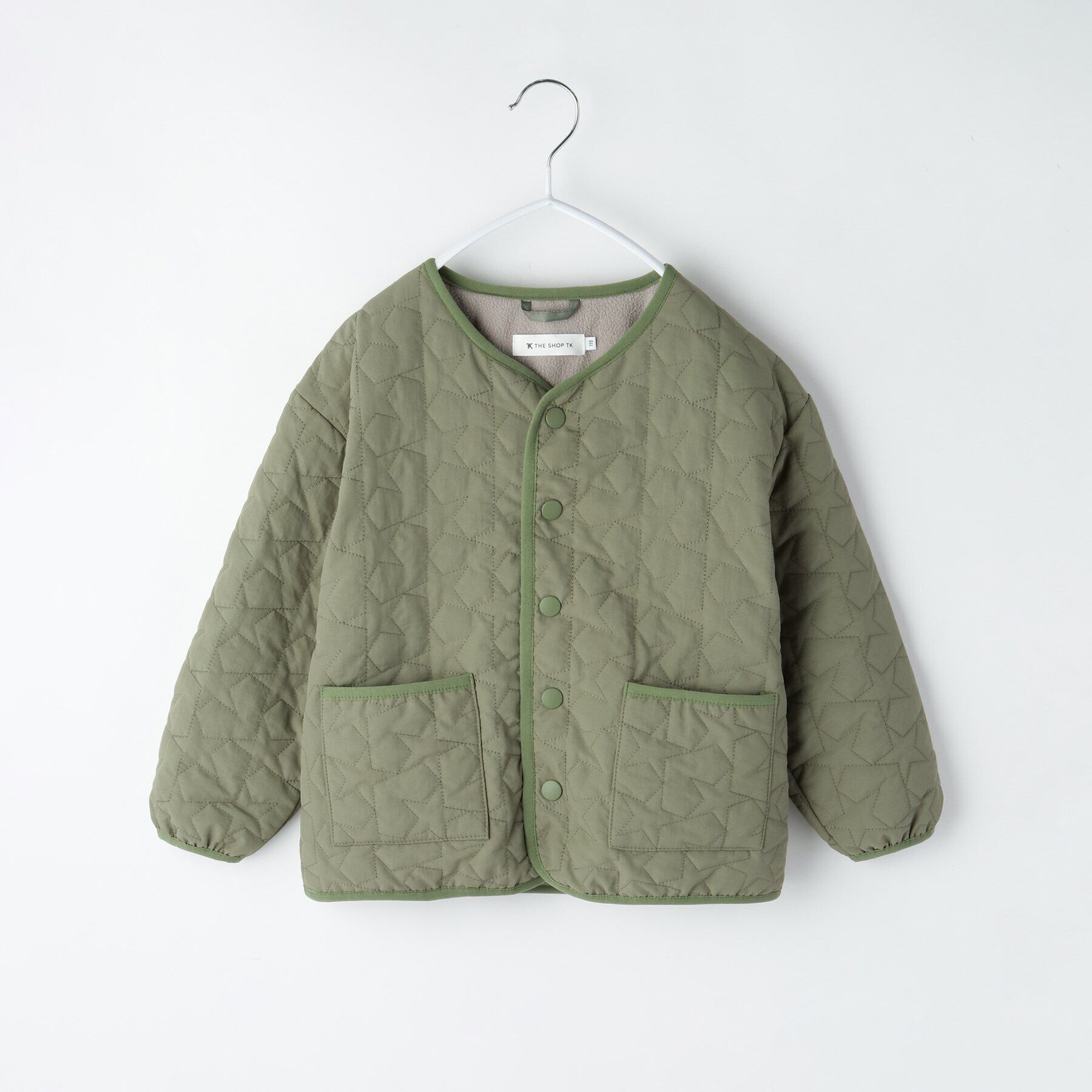 THE SHOP TK「【100－160】星キルトブルゾン/お家で洗える」|ブルゾン・スタジャン|