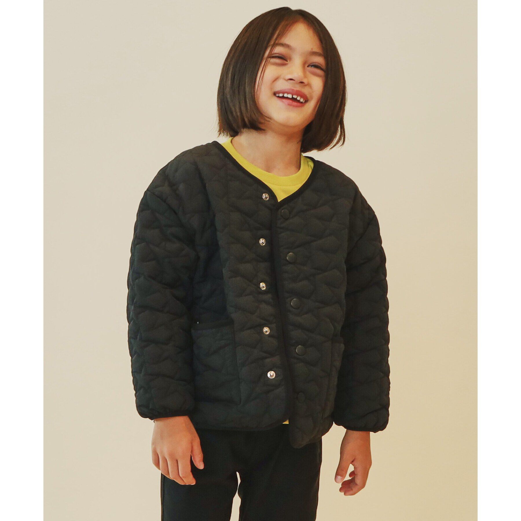 THE SHOP TK「【100－160】星キルトブルゾン/お家で洗える」|ブルゾン・スタジャン|