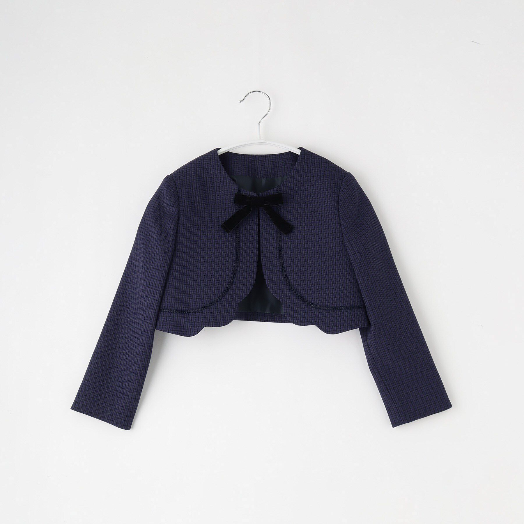 THE SHOP TK「【120－130】ネイビーワンピース＆ジャケットセット」|ワンピース|