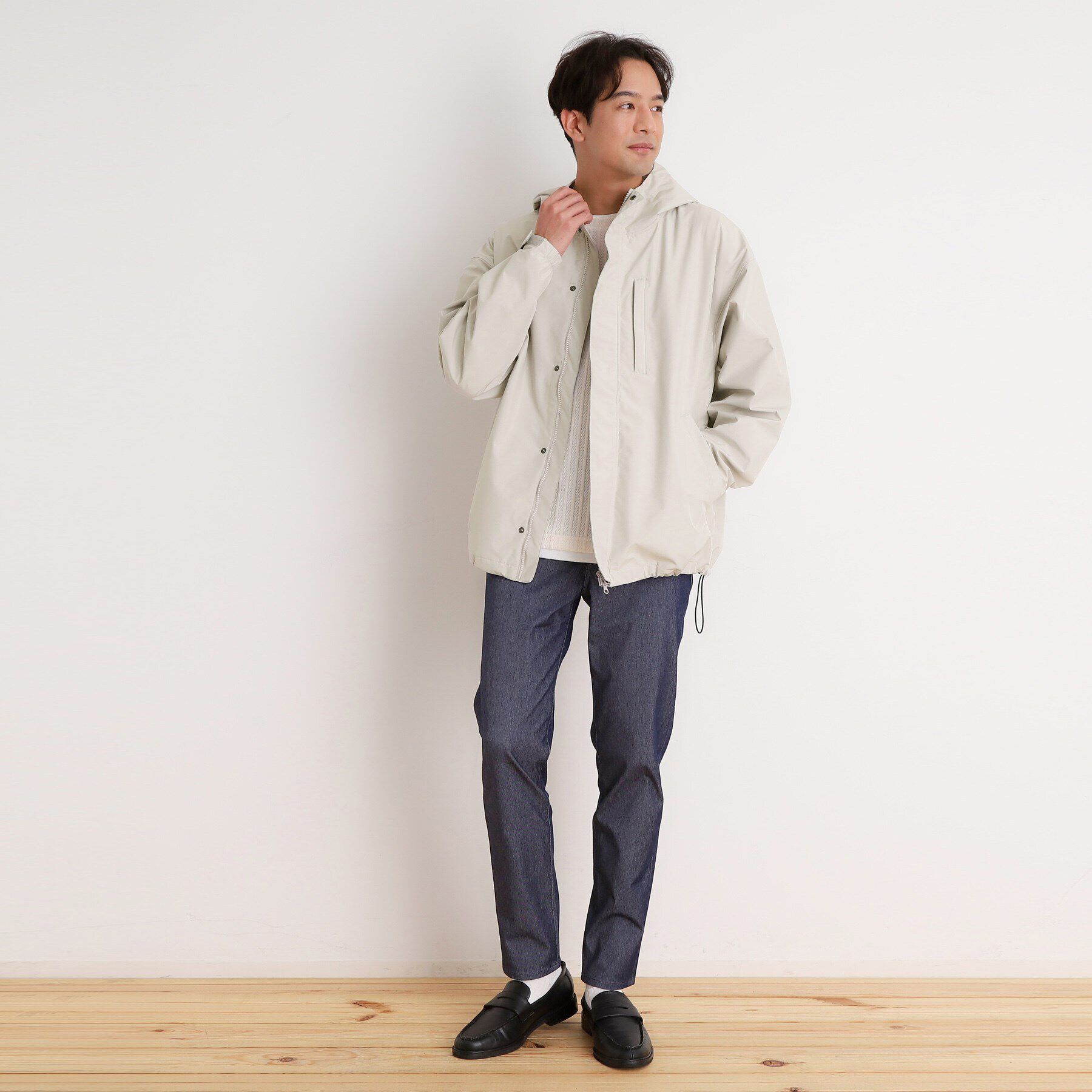 THE SHOP TK「3レイヤーマウンテンパーカ　防風機能」|ブルゾン・スタジャン|