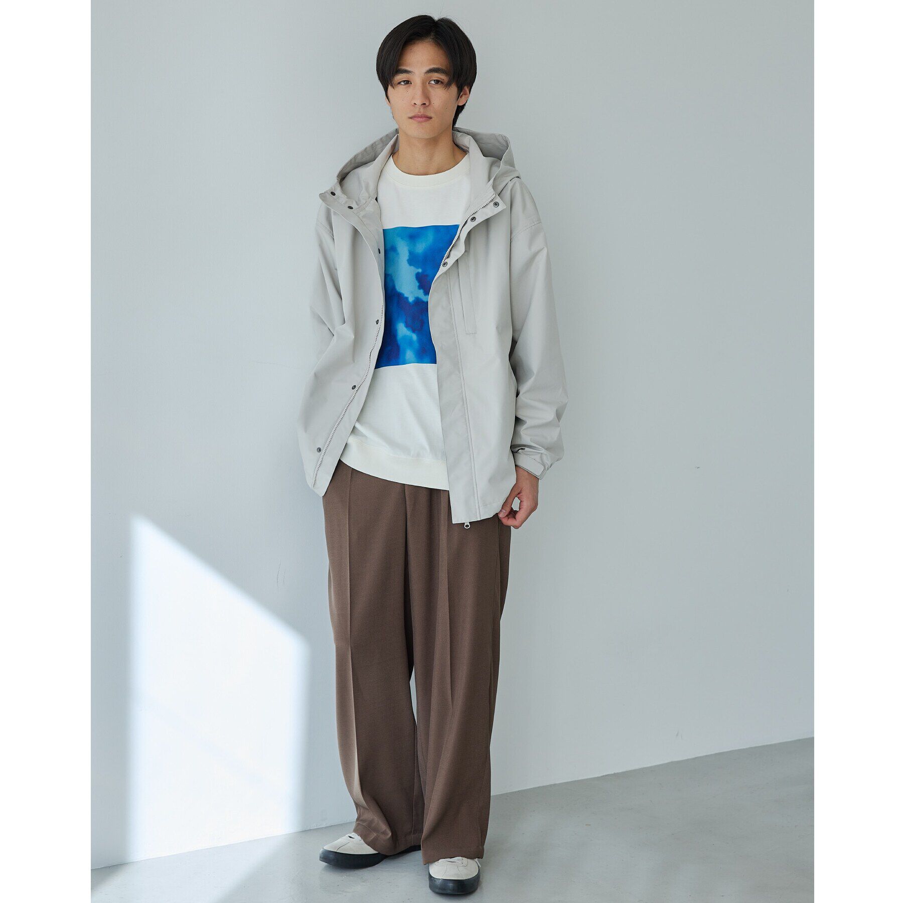 THE SHOP TK「3レイヤーマウンテンパーカ　防風機能」|ブルゾン・スタジャン|