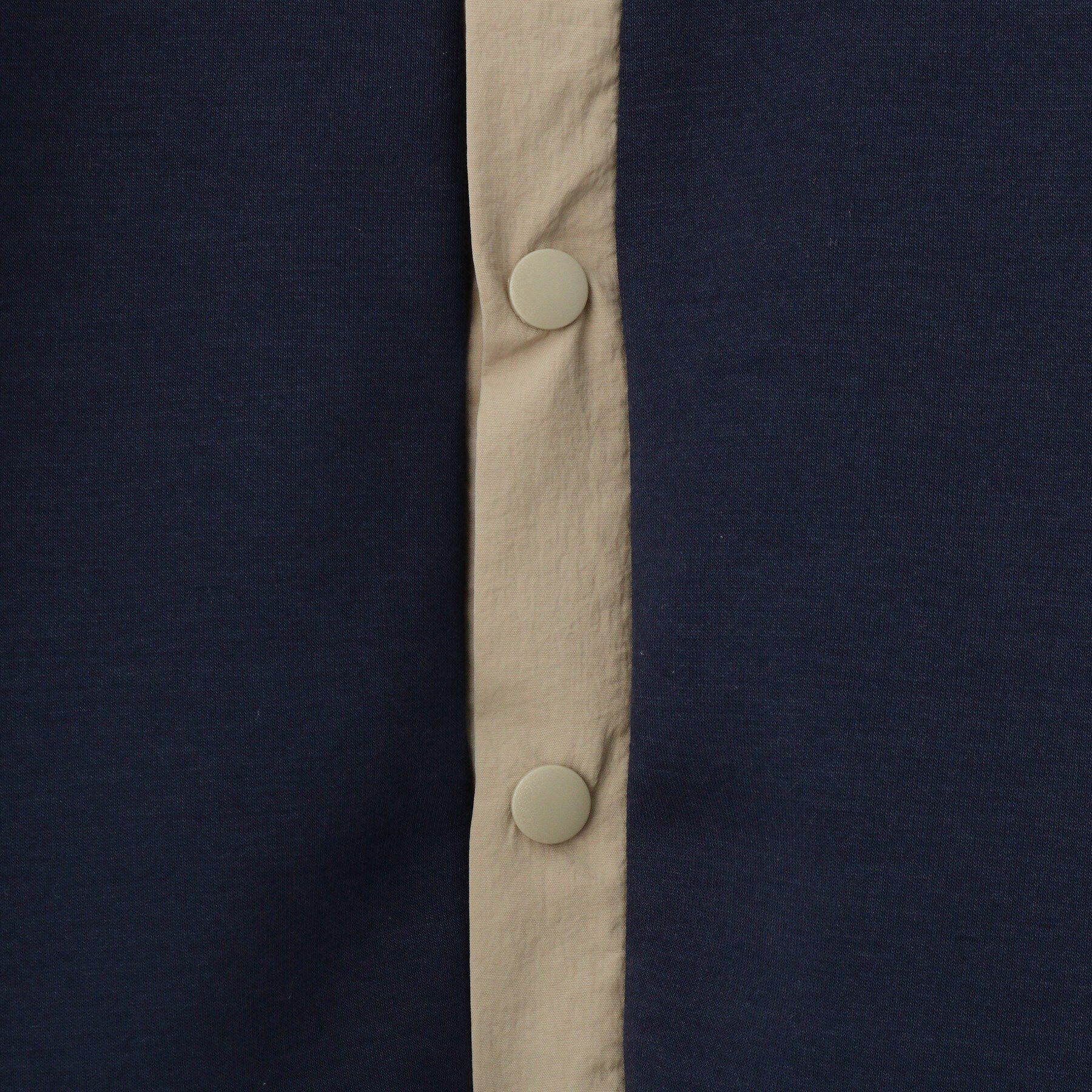 THE SHOP TK「【110-160】ダンボールスナップカーディガン/セットアップ可・洗濯機OK」|カーディガン|