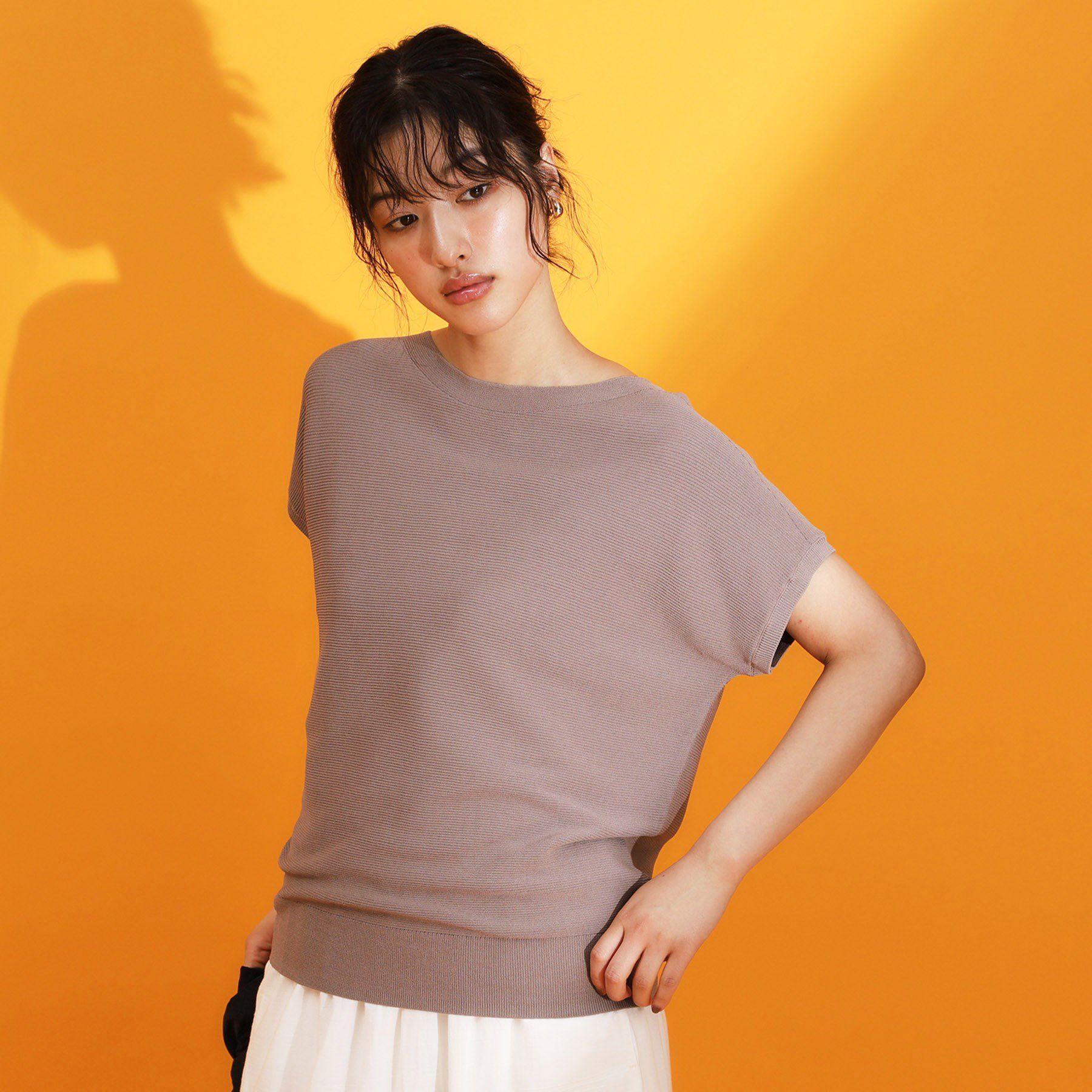 THE SHOP TK「【再入荷/6色展開】さらさらフレンチニット【毛玉になりにくい/洗濯機OK】」|ニット・セーター|