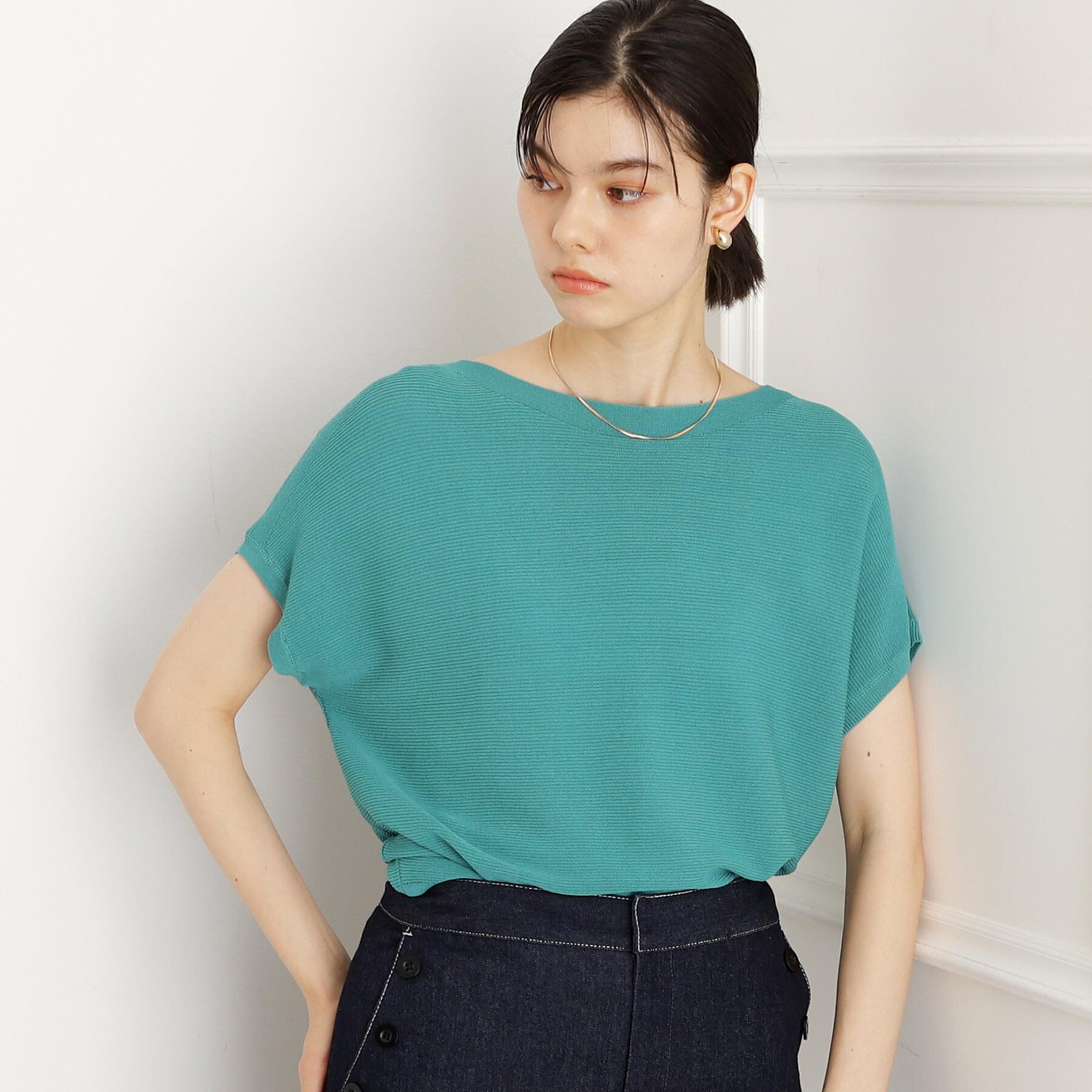 THE SHOP TK「【再入荷/6色展開】さらさらフレンチニット【毛玉になりにくい/洗濯機OK】」|ニット・セーター|