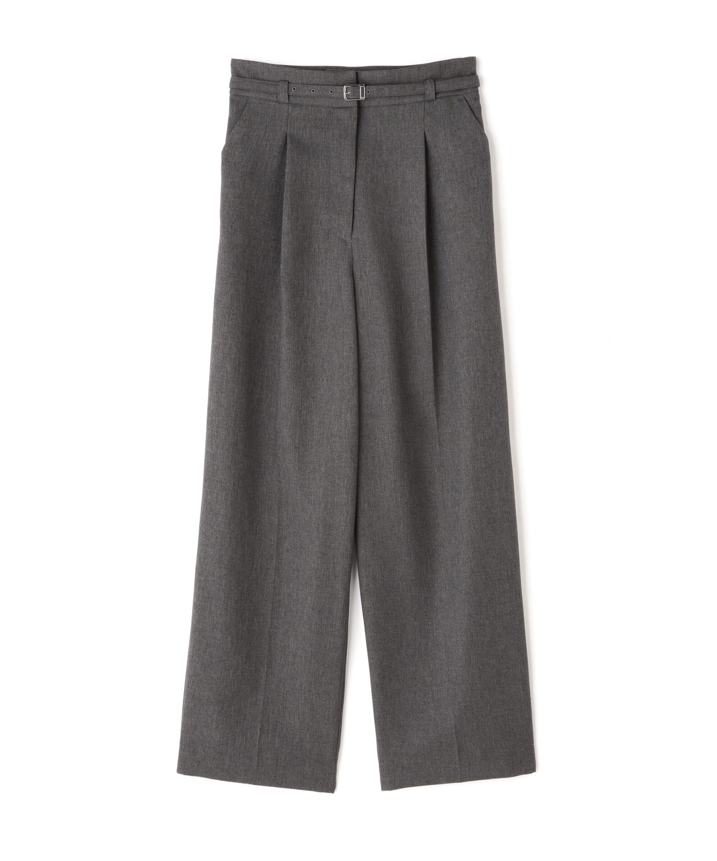  「センタープレスベルト付ワイドパンツ」|その他|
