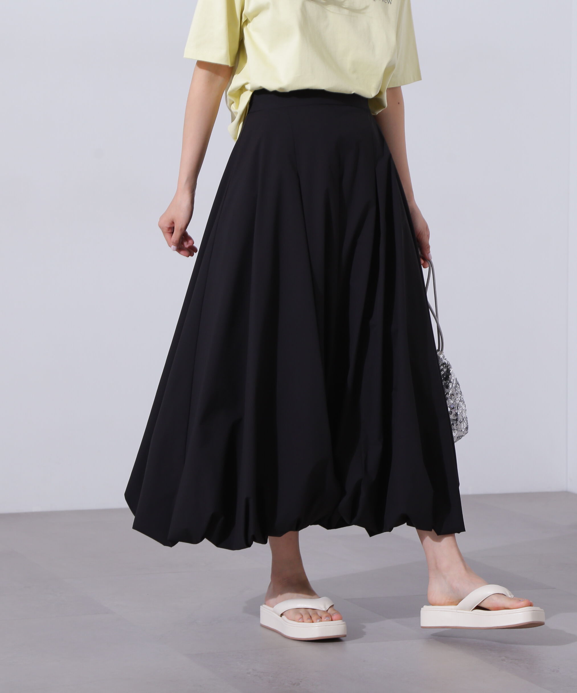  「バルーンタックスカート」|スカート|