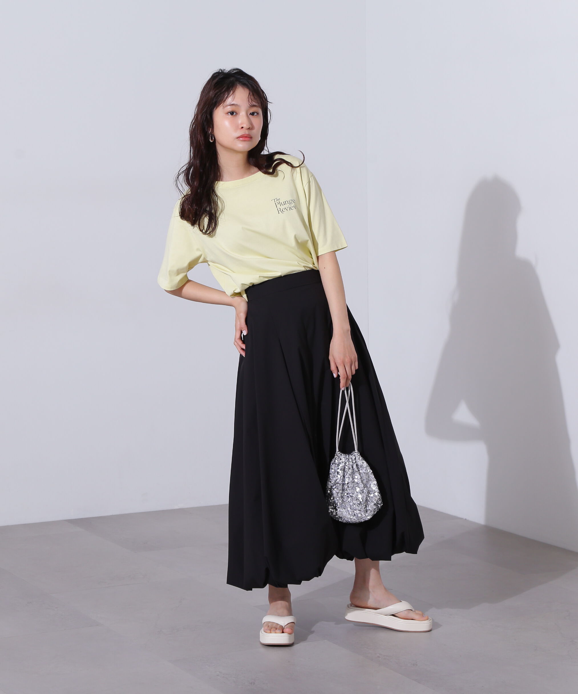  「バルーンタックスカート」|スカート|