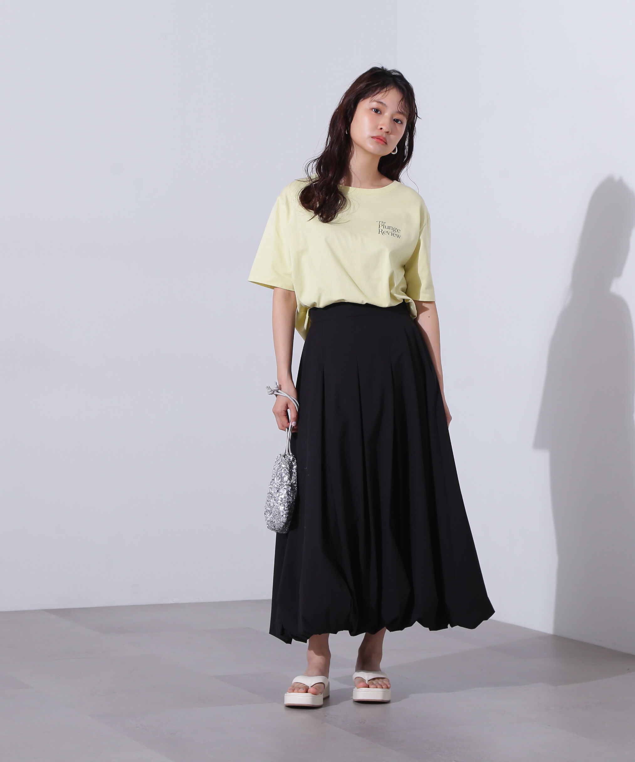  「バルーンタックスカート」|スカート|