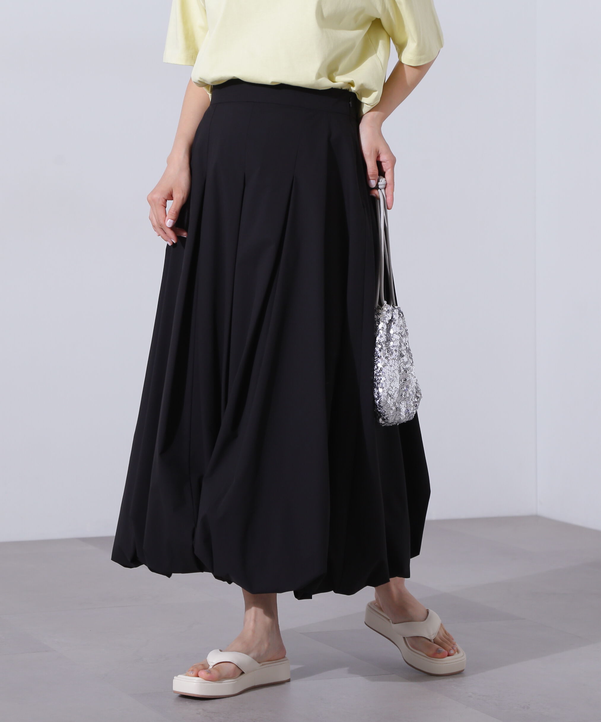  「バルーンタックスカート」|スカート|