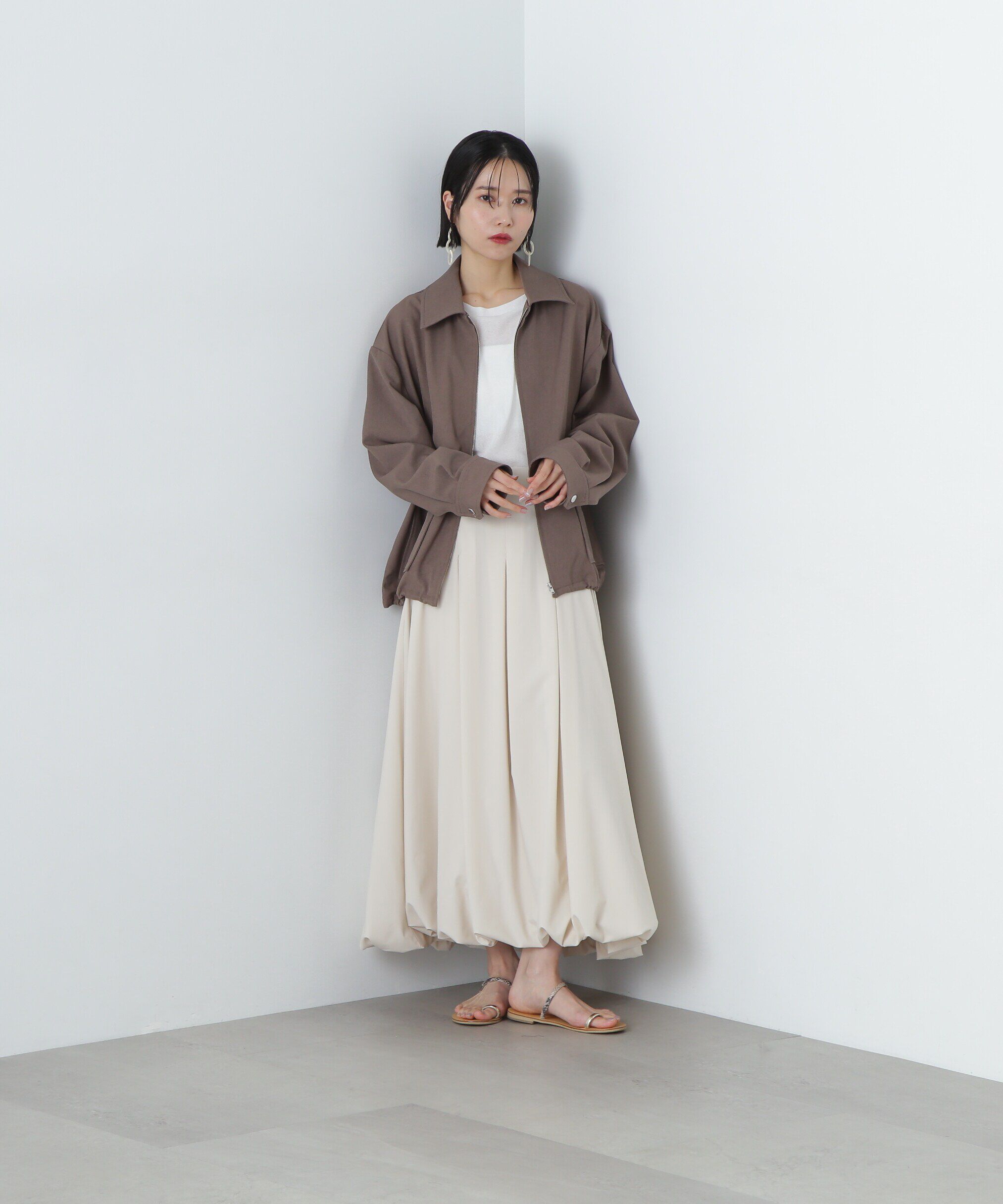  「バルーンタックスカート」|スカート|