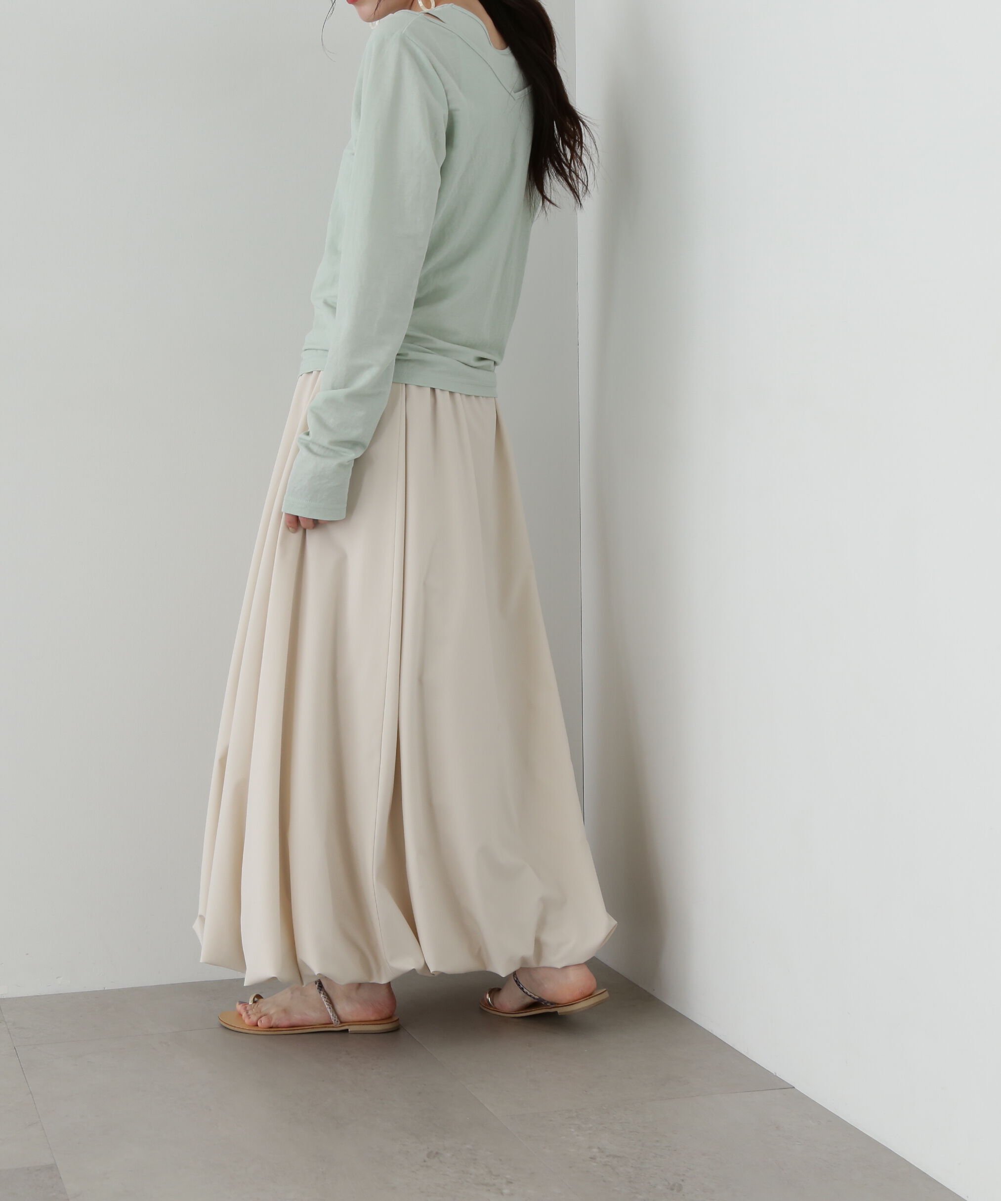  「バルーンタックスカート」|スカート|