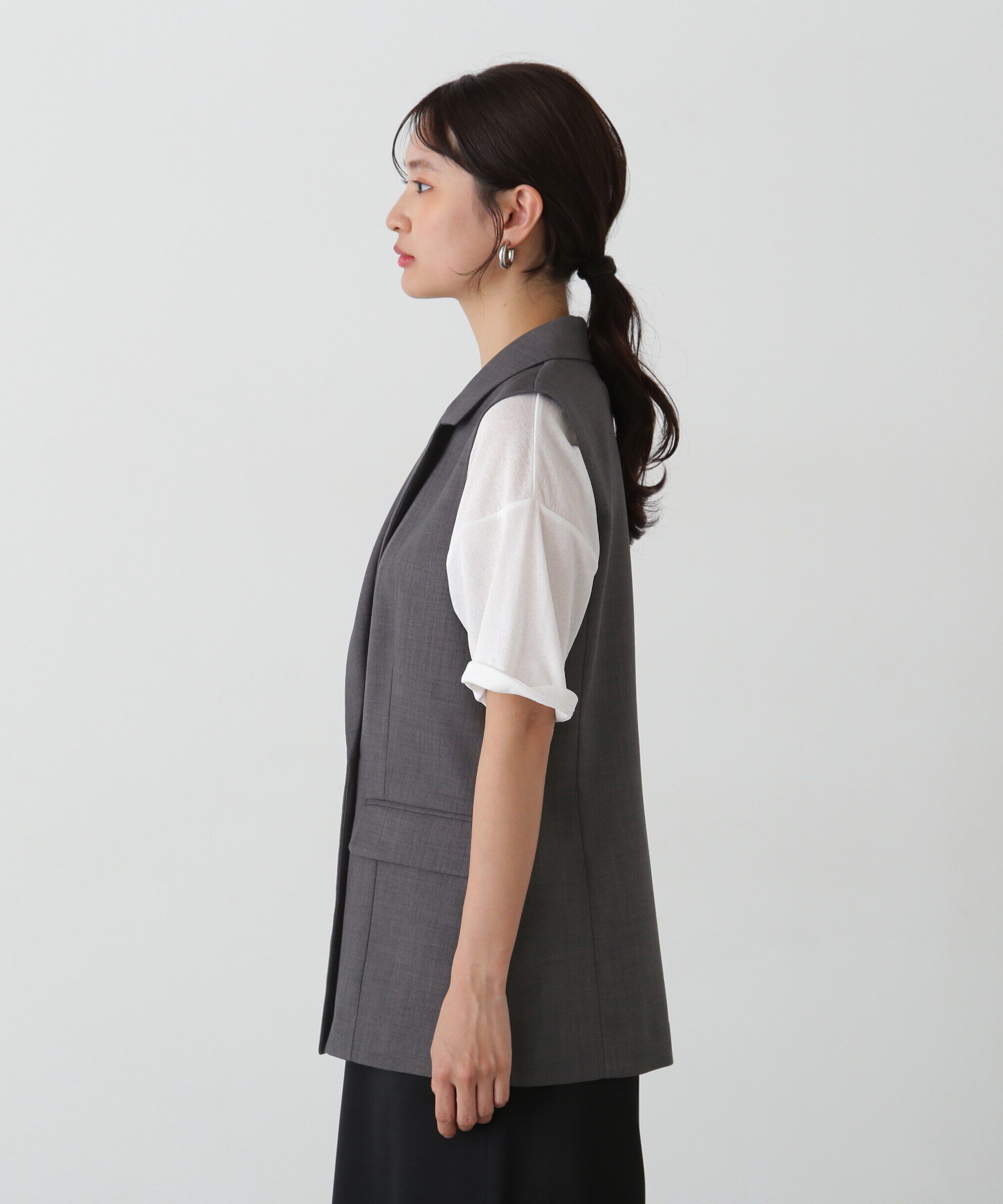  「テーラードダブルジレ」|ブルゾン・スタジャン|