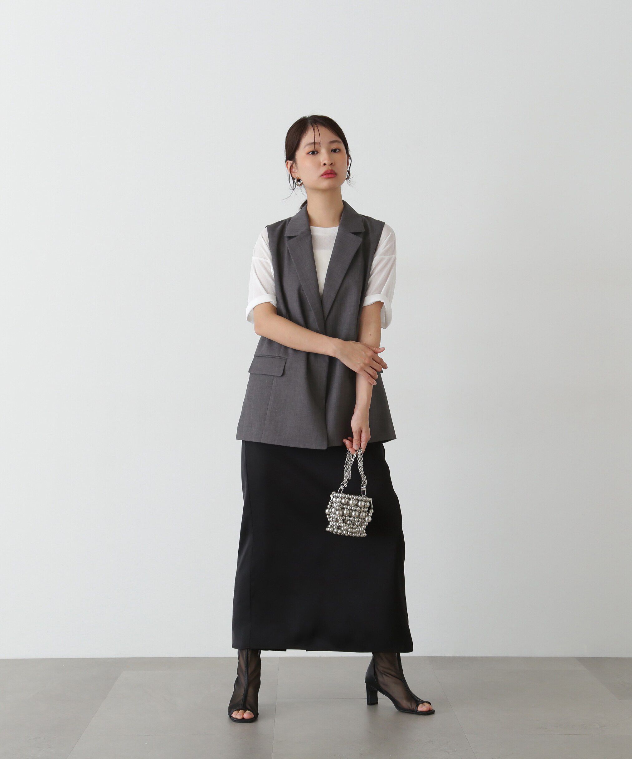  「テーラードダブルジレ」|ブルゾン・スタジャン|