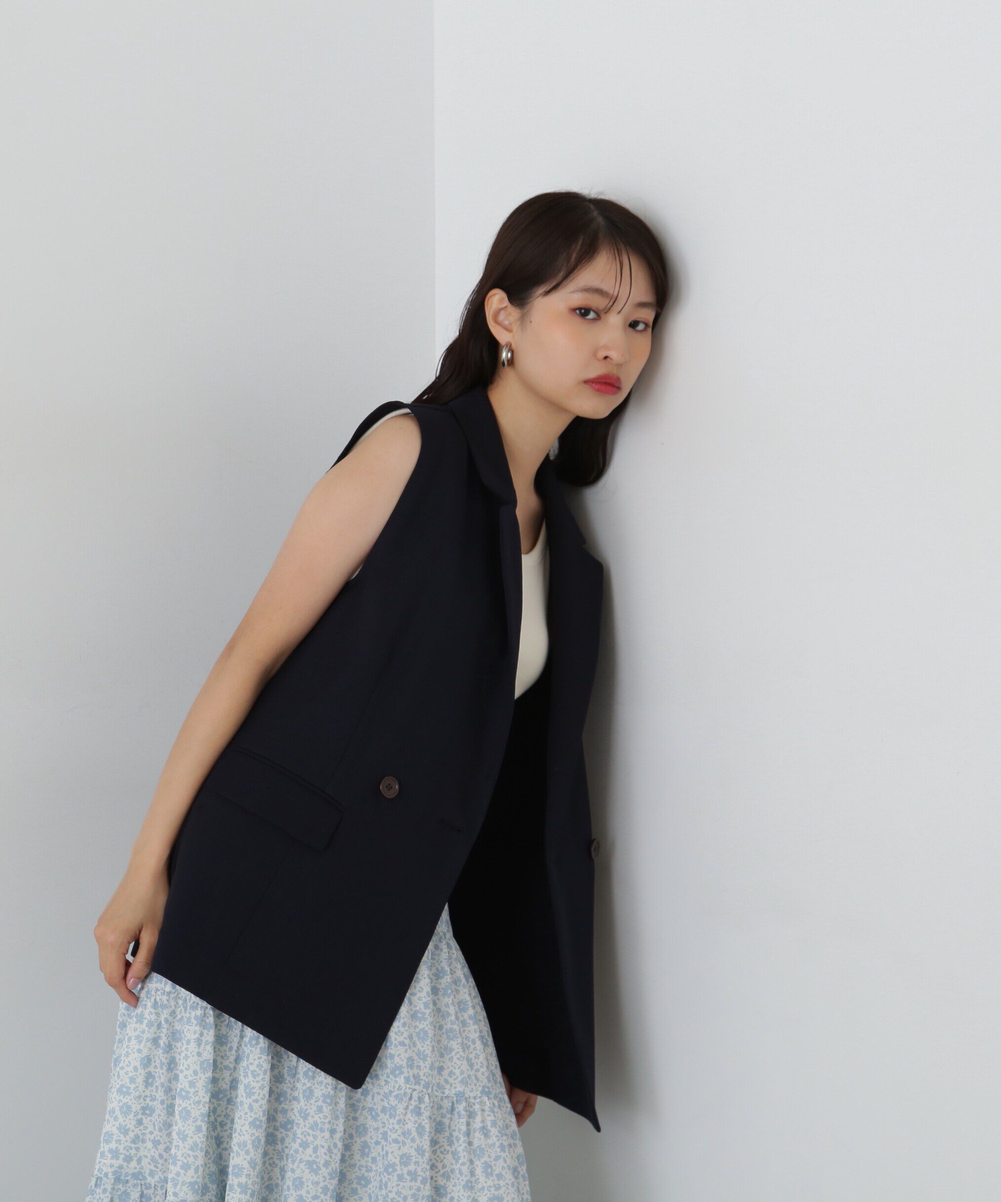  「テーラードダブルジレ」|ブルゾン・スタジャン|