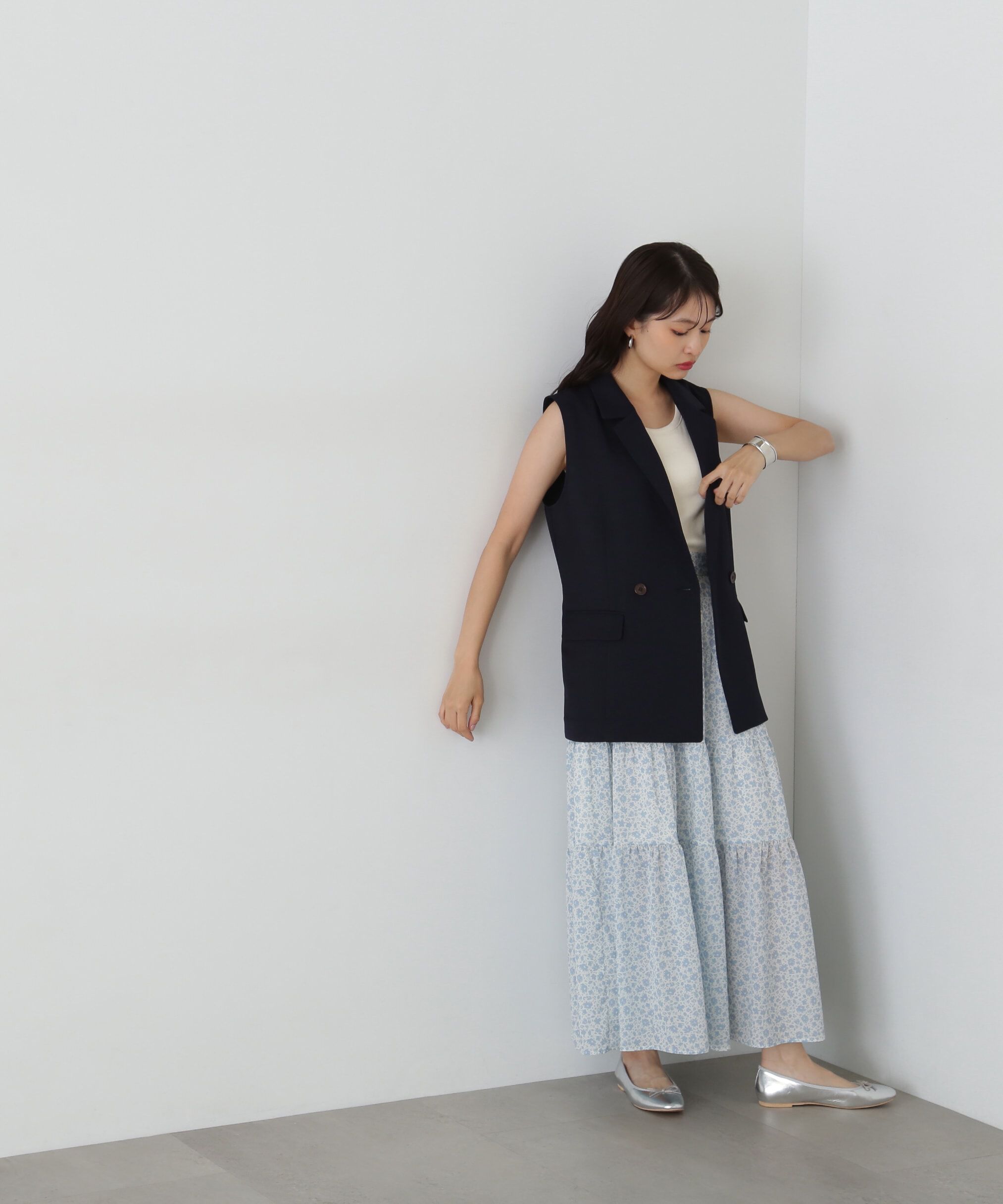  「テーラードダブルジレ」|ブルゾン・スタジャン|