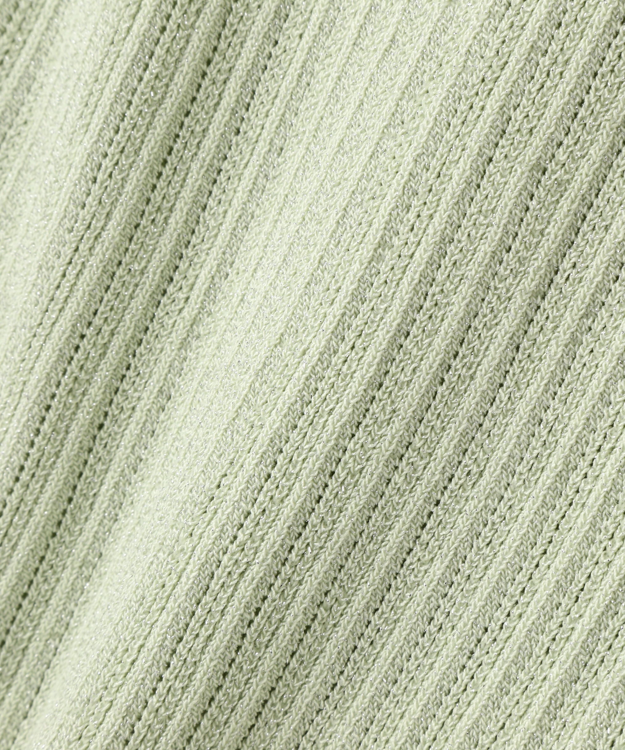  「アイレット柄ラメカーディガン」|ニット・セーター|