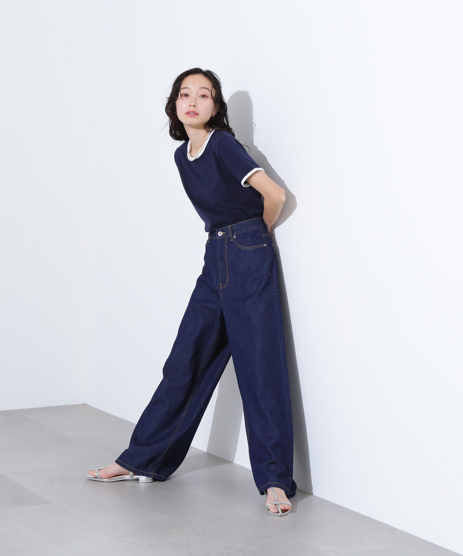  「ライトオンスワイドデニムパンツ」|その他|