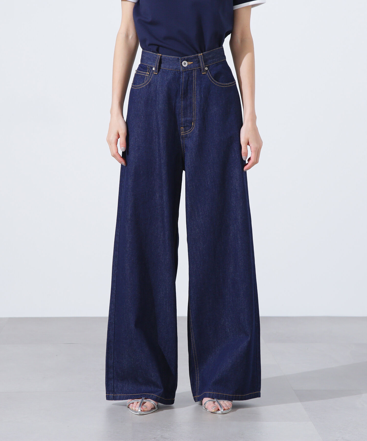  「ライトオンスワイドデニムパンツ」|その他|