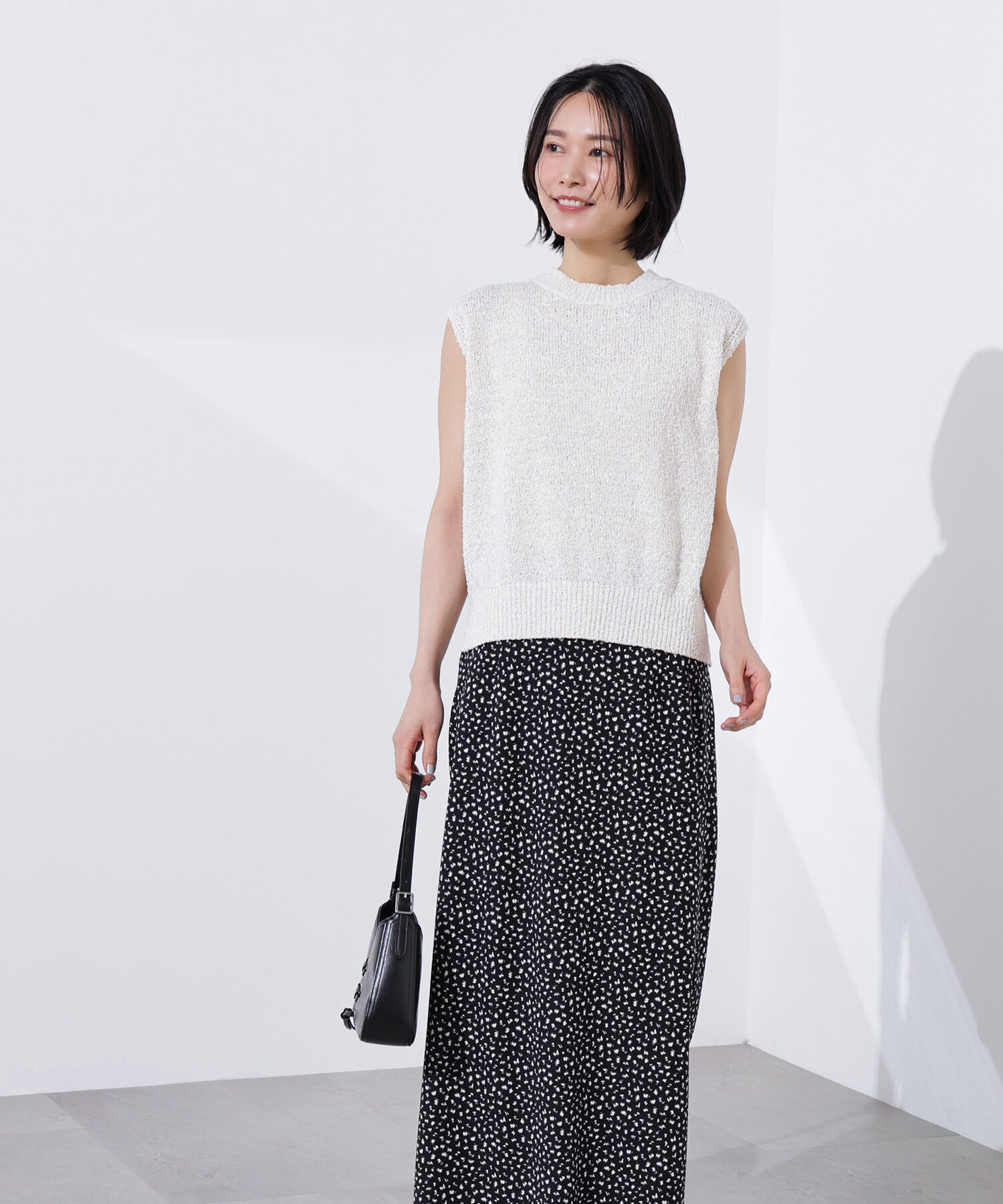  「ボクシーフレンチラメニット」|ニット・セーター|