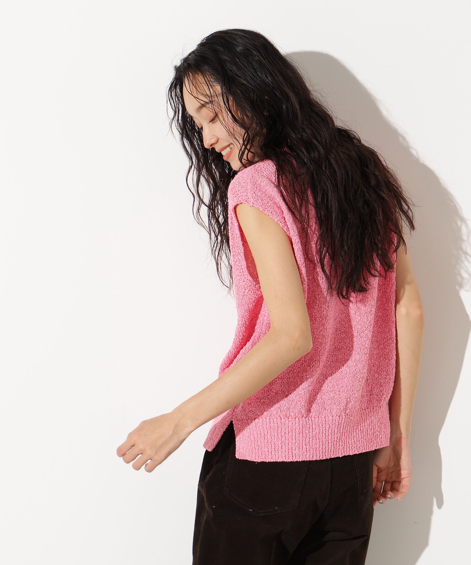  「ボクシーフレンチラメニット」|ニット・セーター|