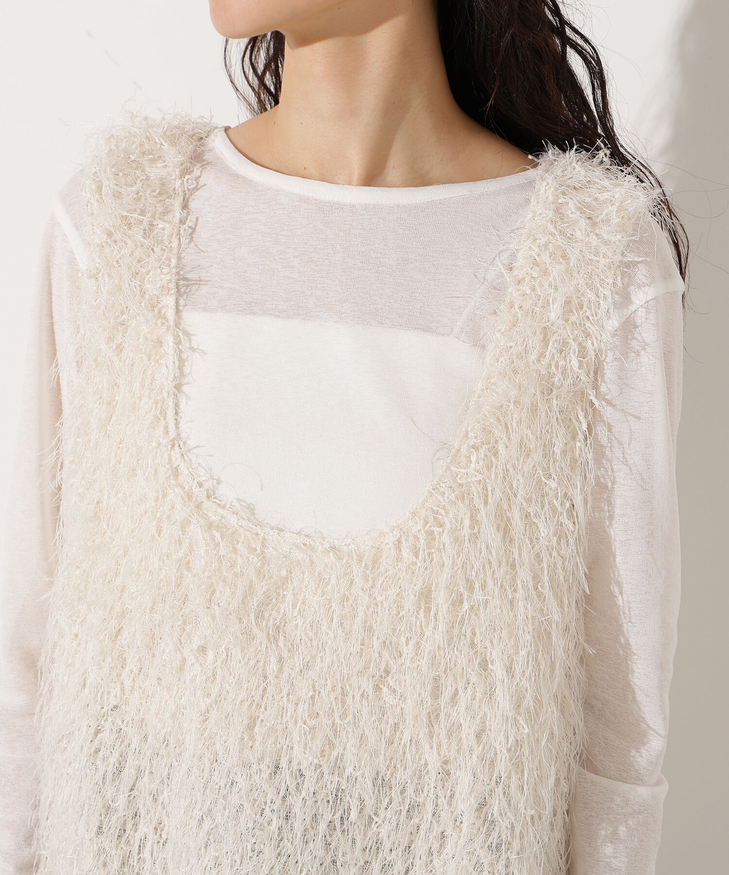  「フリンジベスト」|Tシャツ・カットソー|