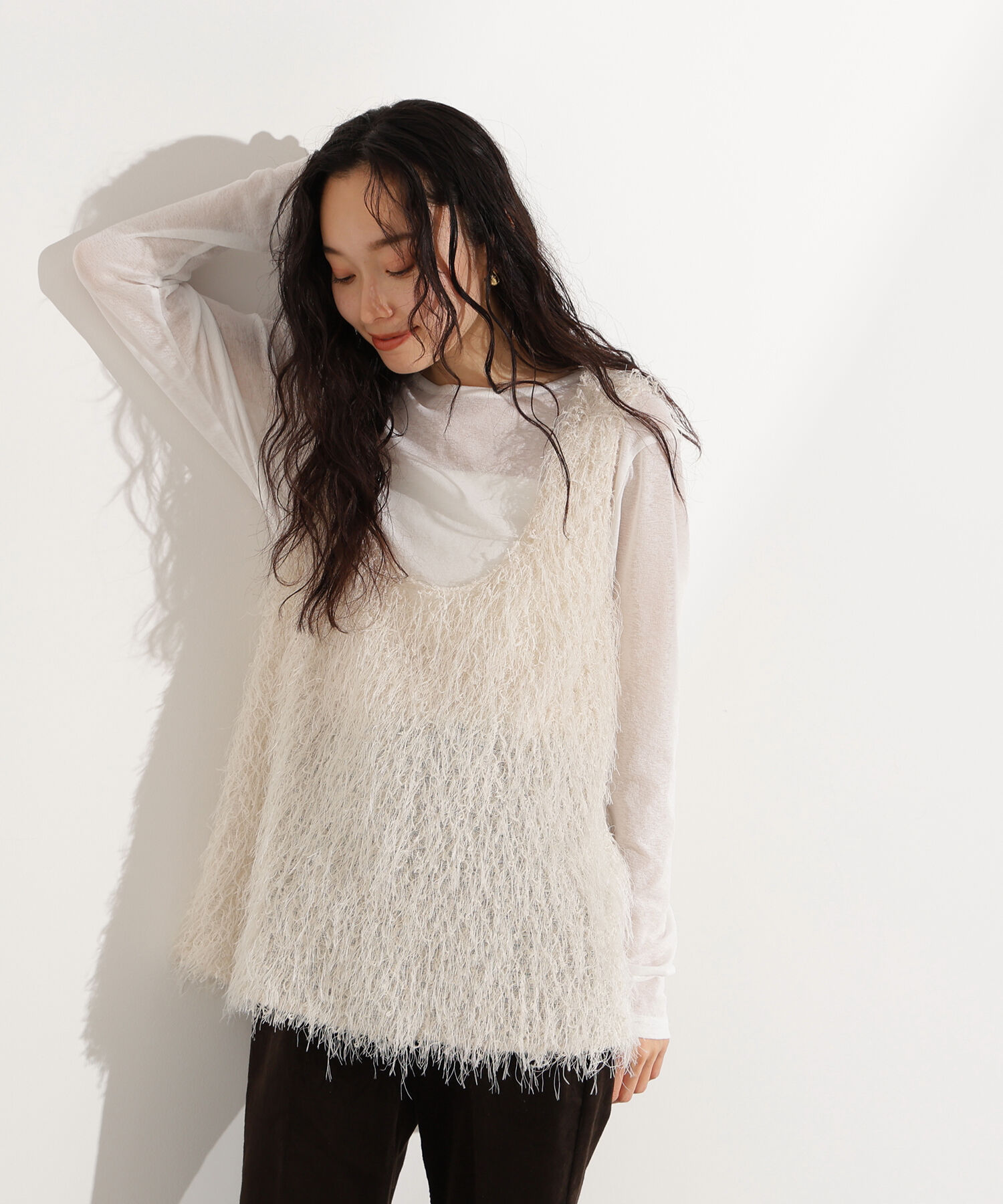  「フリンジベスト」|Tシャツ・カットソー|