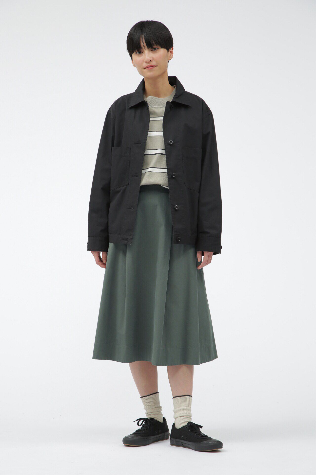 MHL.「DRY COTTON POPLIN」|ブルゾン・スタジャン|